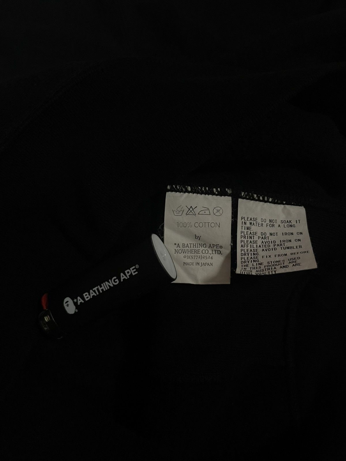 Bape × Swarovski Bape Swarovski Crewneck Size US M / EU 48-50 / 2 - 6 Thumbnail