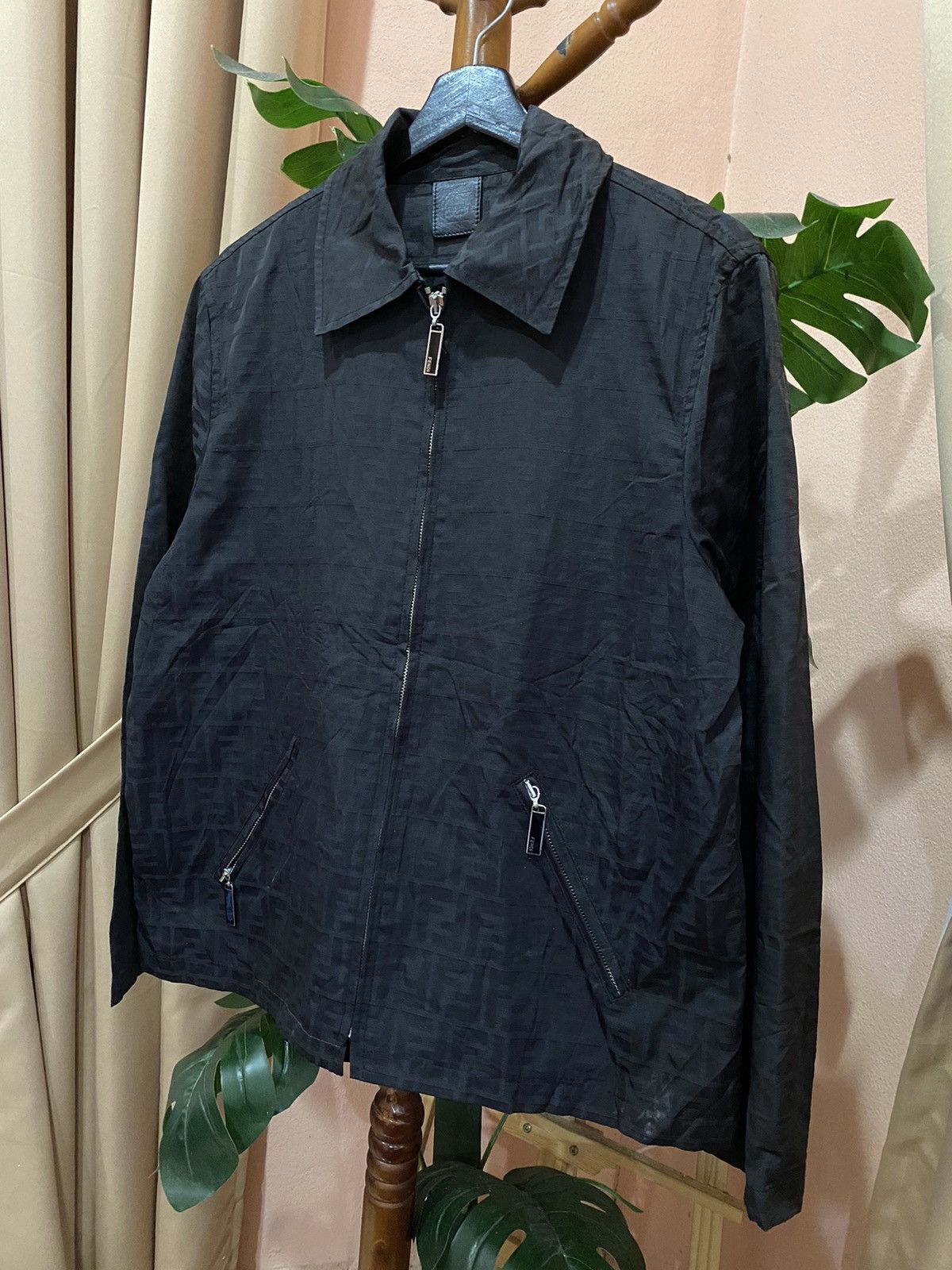 Fendi Fendi Alta Moda Monogram Jacket Italian Luxury Streetwear Size US M / EU 48-50 / 2 - 2 Thumbnail