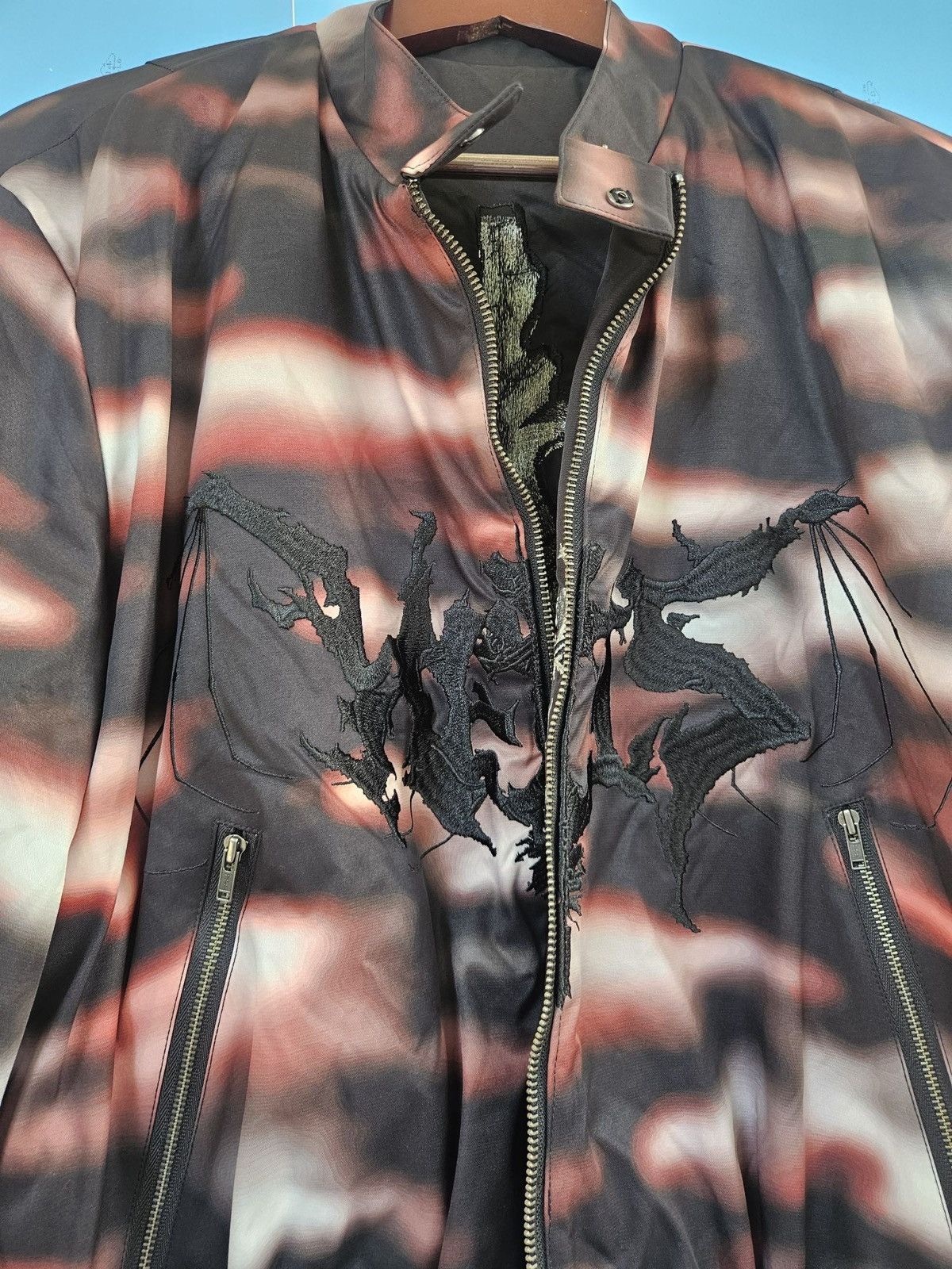 Mowalola EXTREMELY RARE!!! Mowalola Reversible Bomber Jacket Size US S / EU 44-46 / 1 - 7 Thumbnail