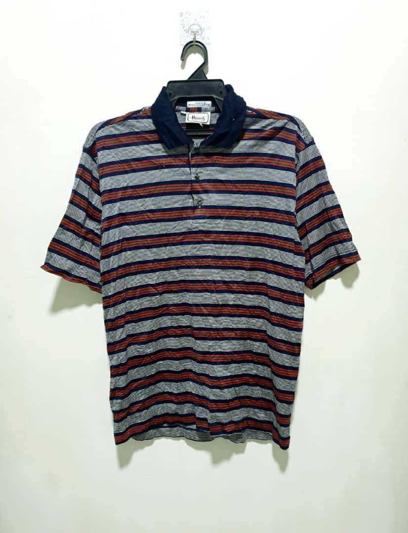 Harrods Harrods stipe polo shirt Size US M / EU 48-50 / 2 - 1 Thumbnail