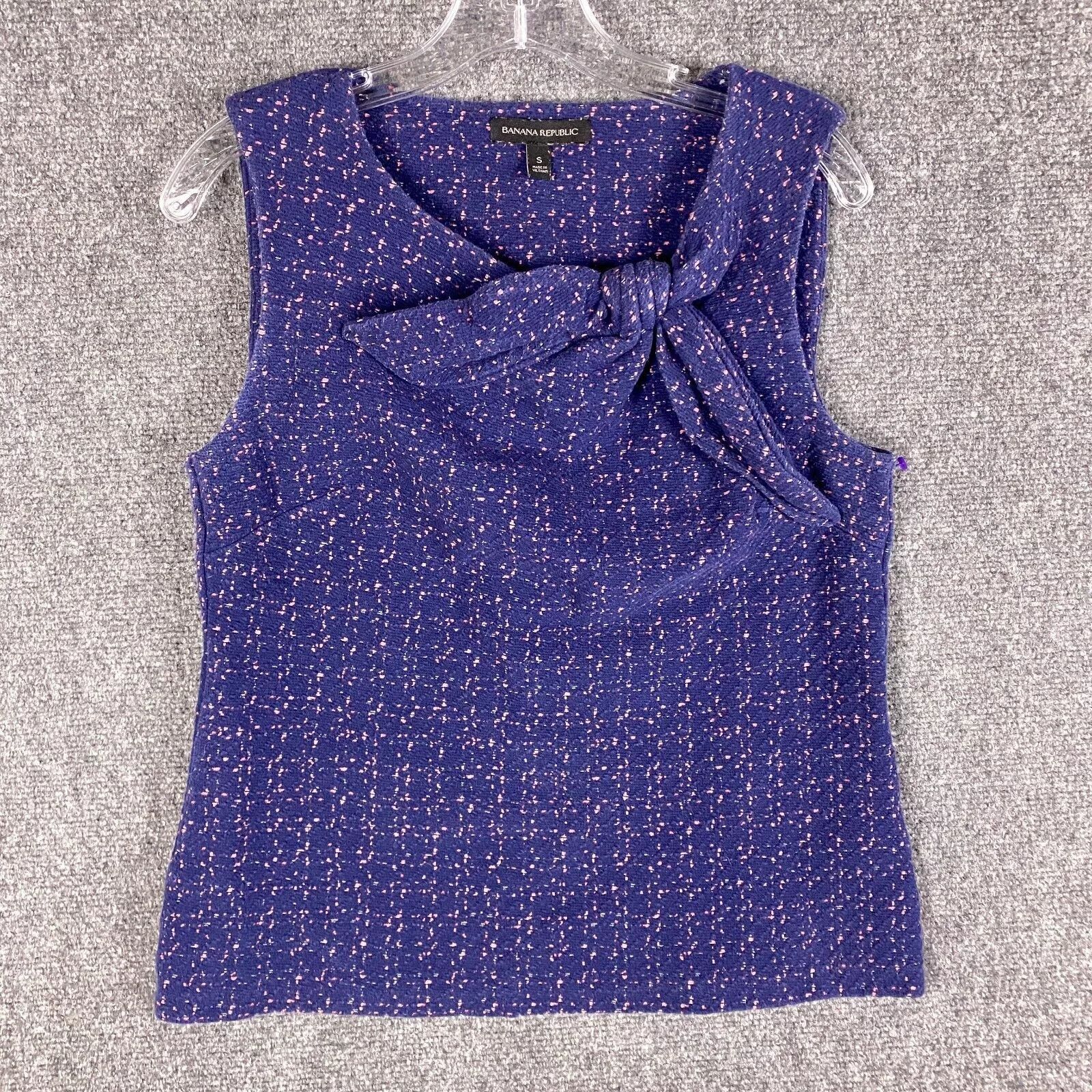 Banana Republic Banana Republic Blouse Women's Sleeveless Cotton Blend S Size S / US 4 / IT 40 - 1 Thumbnail