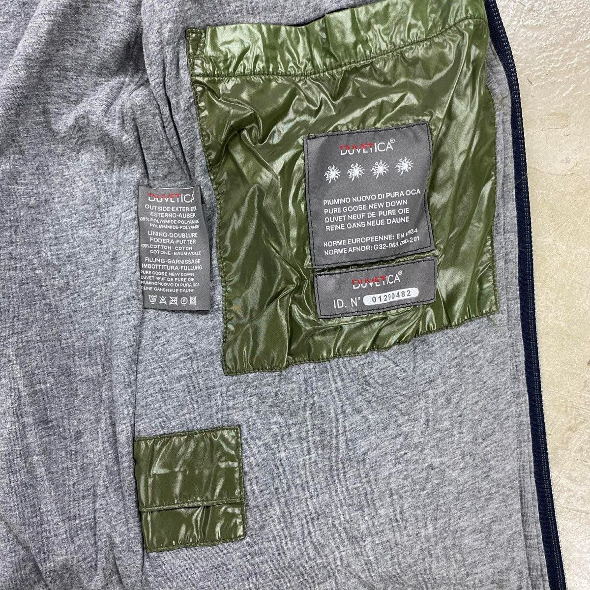 Duvetica Goose Down Filled Hooded Full Zip Jacket Size US M / EU 48-50 / 2 - 6 Thumbnail
