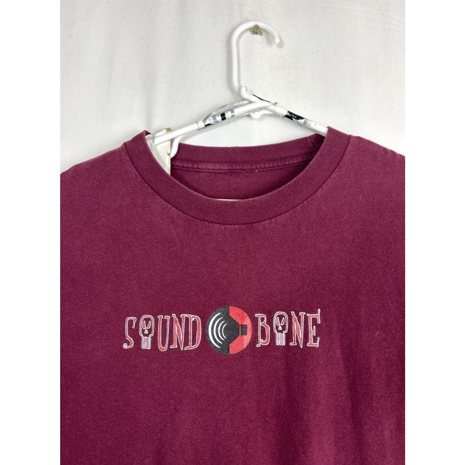 Bones VINTAGE Sound Bone T Shirt Mens M Red Short Sleeve Music Indie Mascot Size US M / EU 48-50 / 2 - 2 Thumbnail