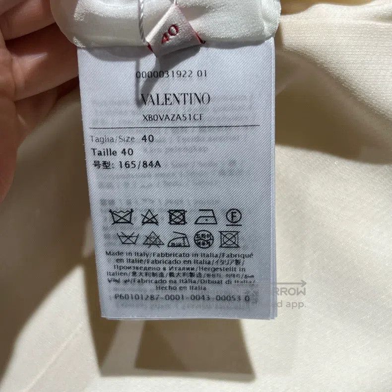 Valentino Valentino Off-white floral beaded stamens dress Size M / US 6-8 / IT 42-44 - 4 Thumbnail