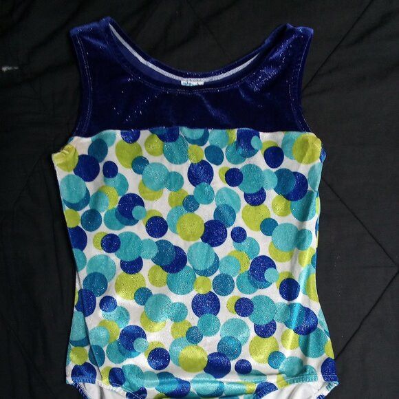 Vintage Vintage Motion Sports Dots Leotard Size L / US 10 / IT 46 - 1 Thumbnail