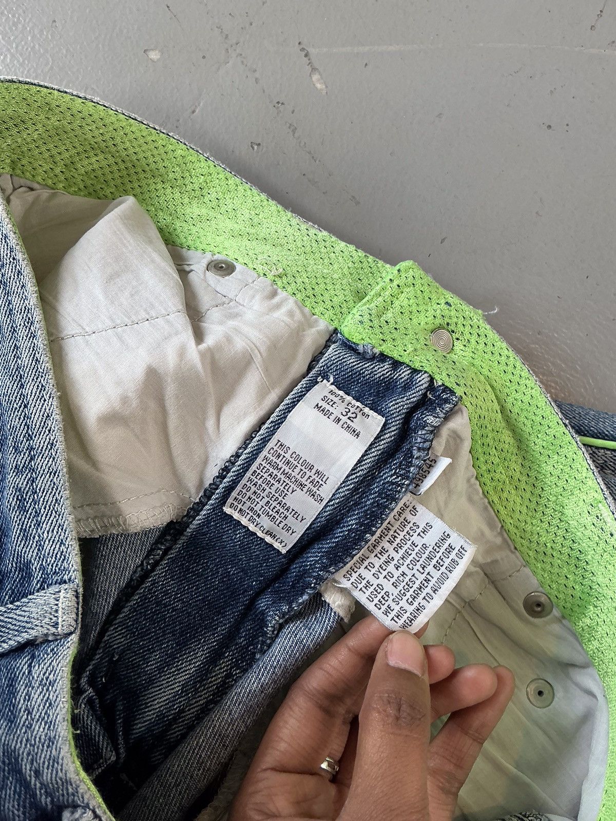 JNCO × Southpole × Vintage Vintage jay jays big pocket loose denim Size US 31 - 8 Thumbnail