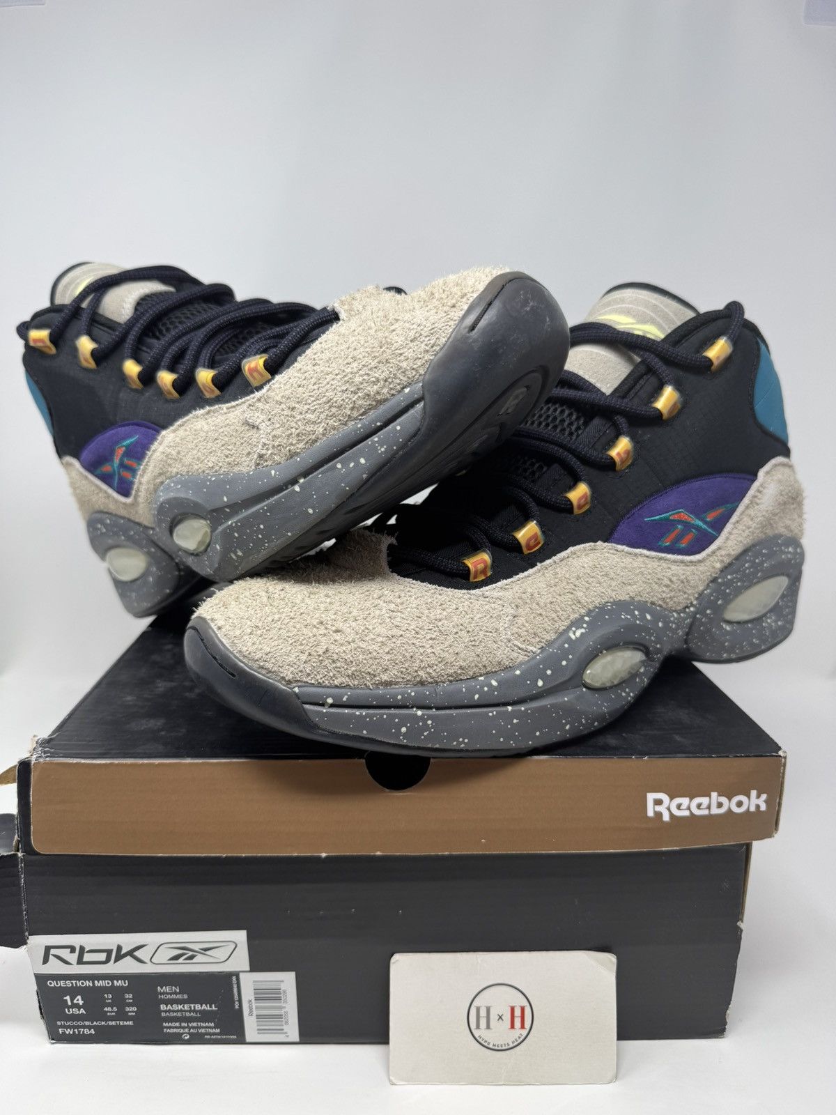 Reebok Question Nice Kicks Bubba Chucks Fishing