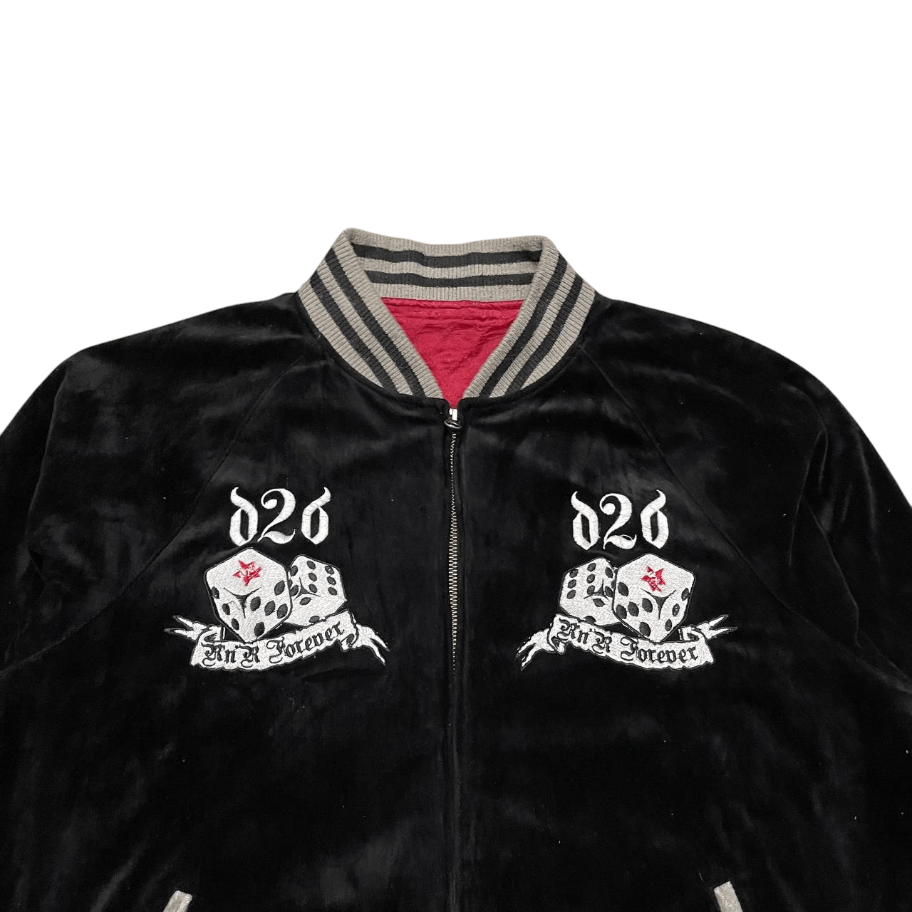 A&G Rock Vintage Studio 696 "Rock N Roll Never Die" Velvet Jacket Size US XL / EU 56 / 4 - 4 Thumbnail
