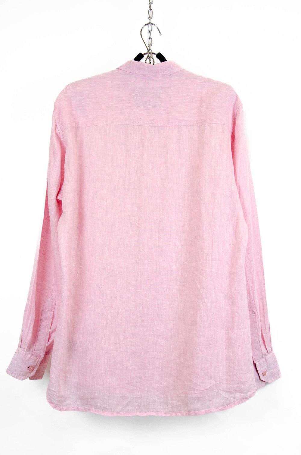 MC2 Saint Barth MC2 Saint Barth Pink Linen Shirt - Size L Size US L / EU 52-54 / 3 - 2 Thumbnail