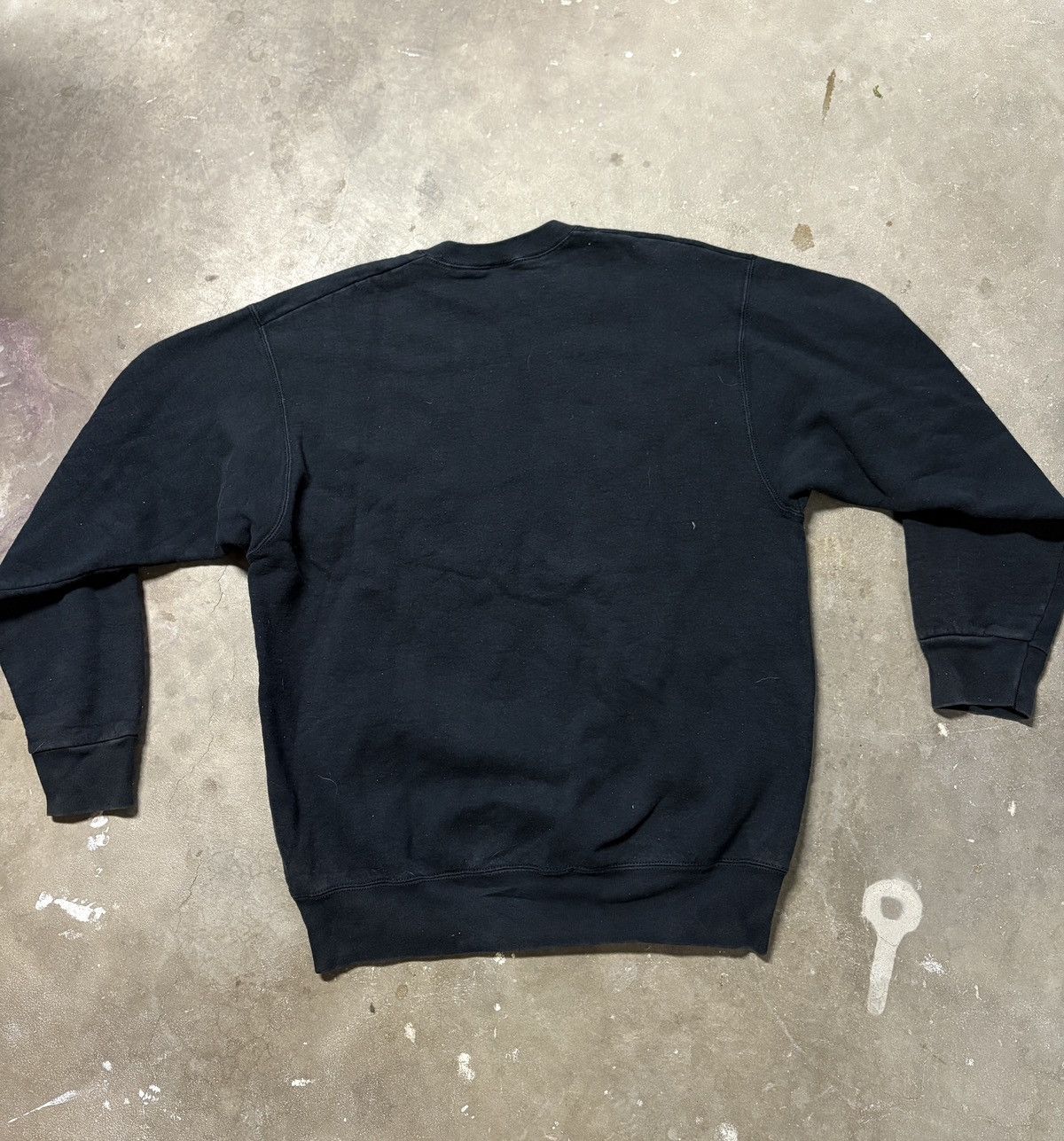 Vintage Vintage Black 90s Crewneck Sweater Size US L / EU 52-54 / 3 - 3 Thumbnail