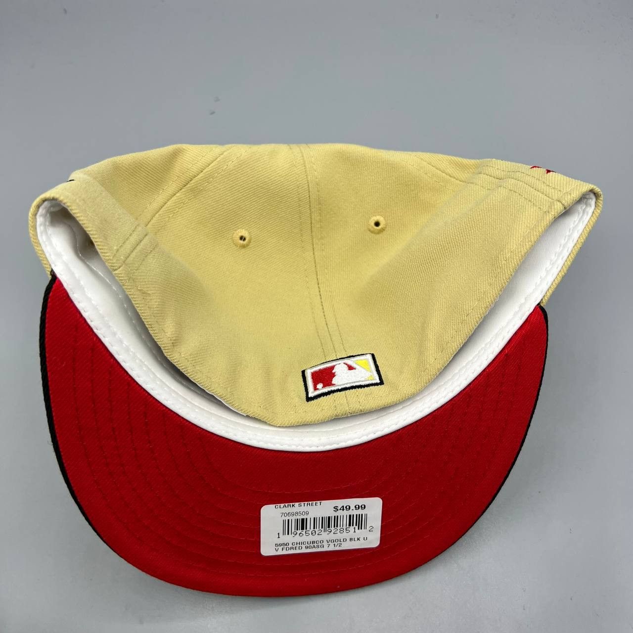 New Era Chicago Cubs Hat Men 7 1/2 59Fifty New Era MLB Fitted Cap Size ONE SIZE - 5 Thumbnail