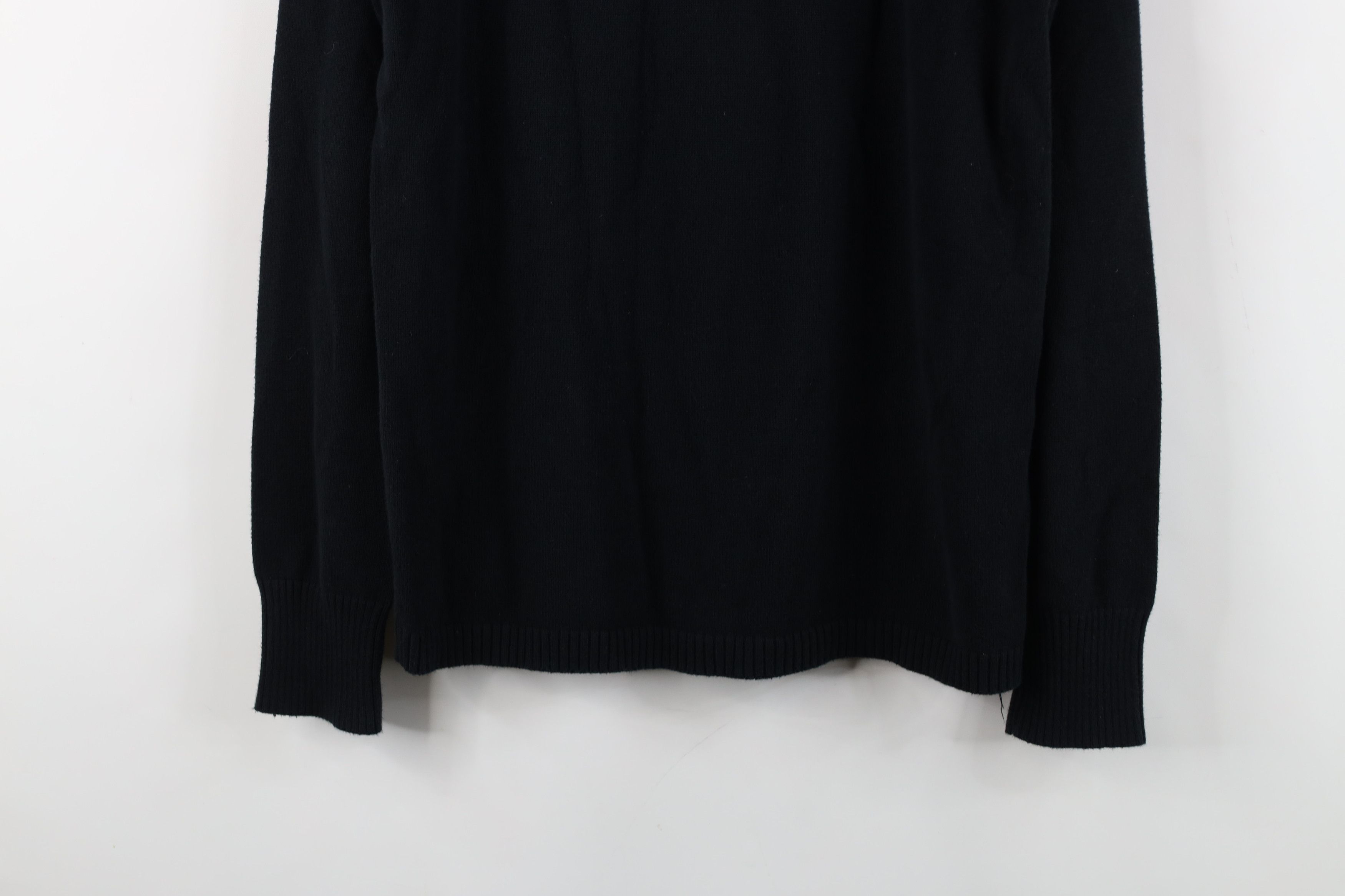 Gap Vintage Y2K Gap Blank Stretch Knit Turtleneck Sweater Black Size XL / US 12-14 / IT 48-50 - 3 Thumbnail