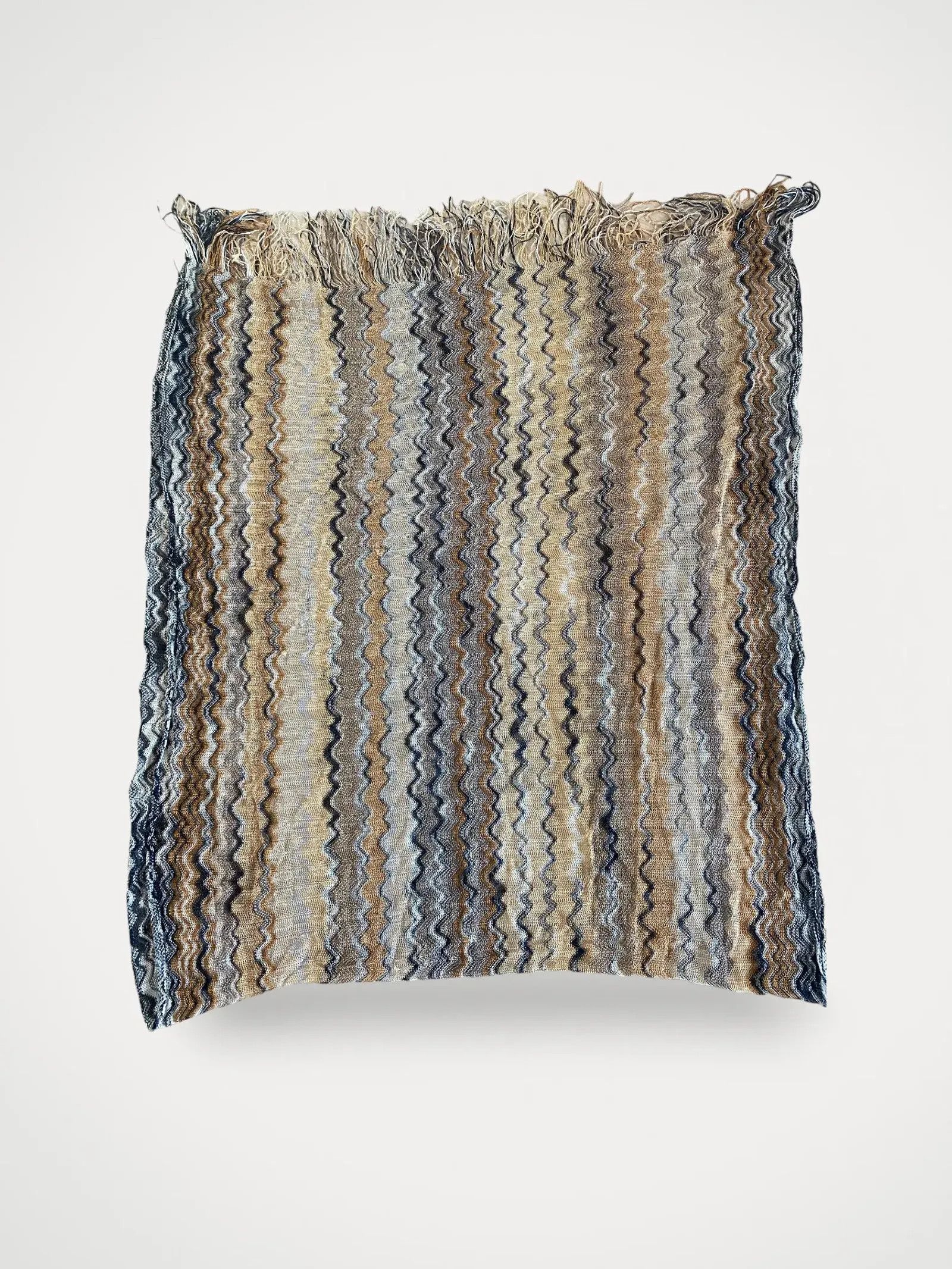 Missoni Missoni Fringed Viscose Shawl Scarf