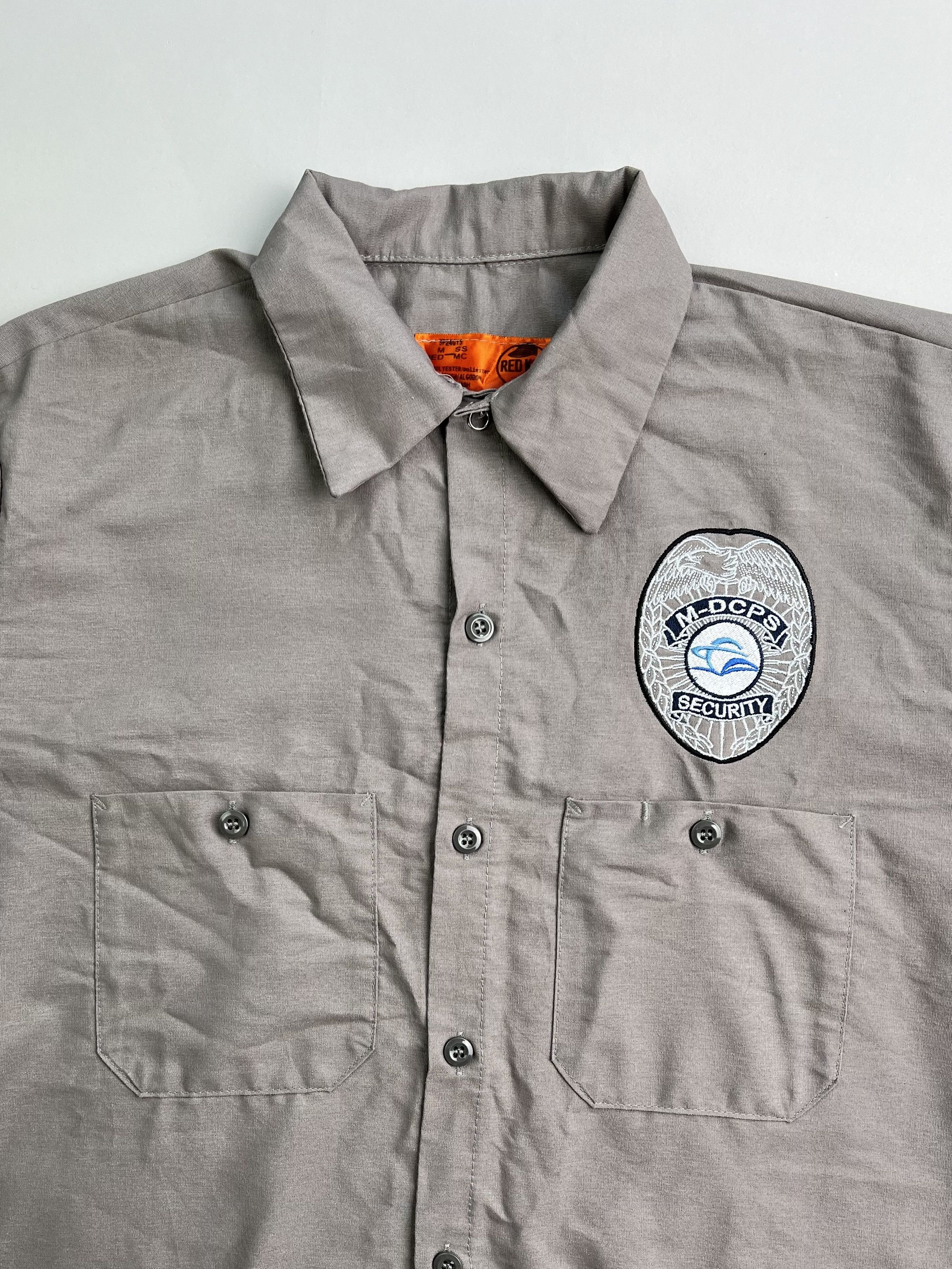Red Kap × Vintage Vintage Red Kap Work Shirt Gray Medium Size US M / EU 48-50 / 2 - 2 Thumbnail