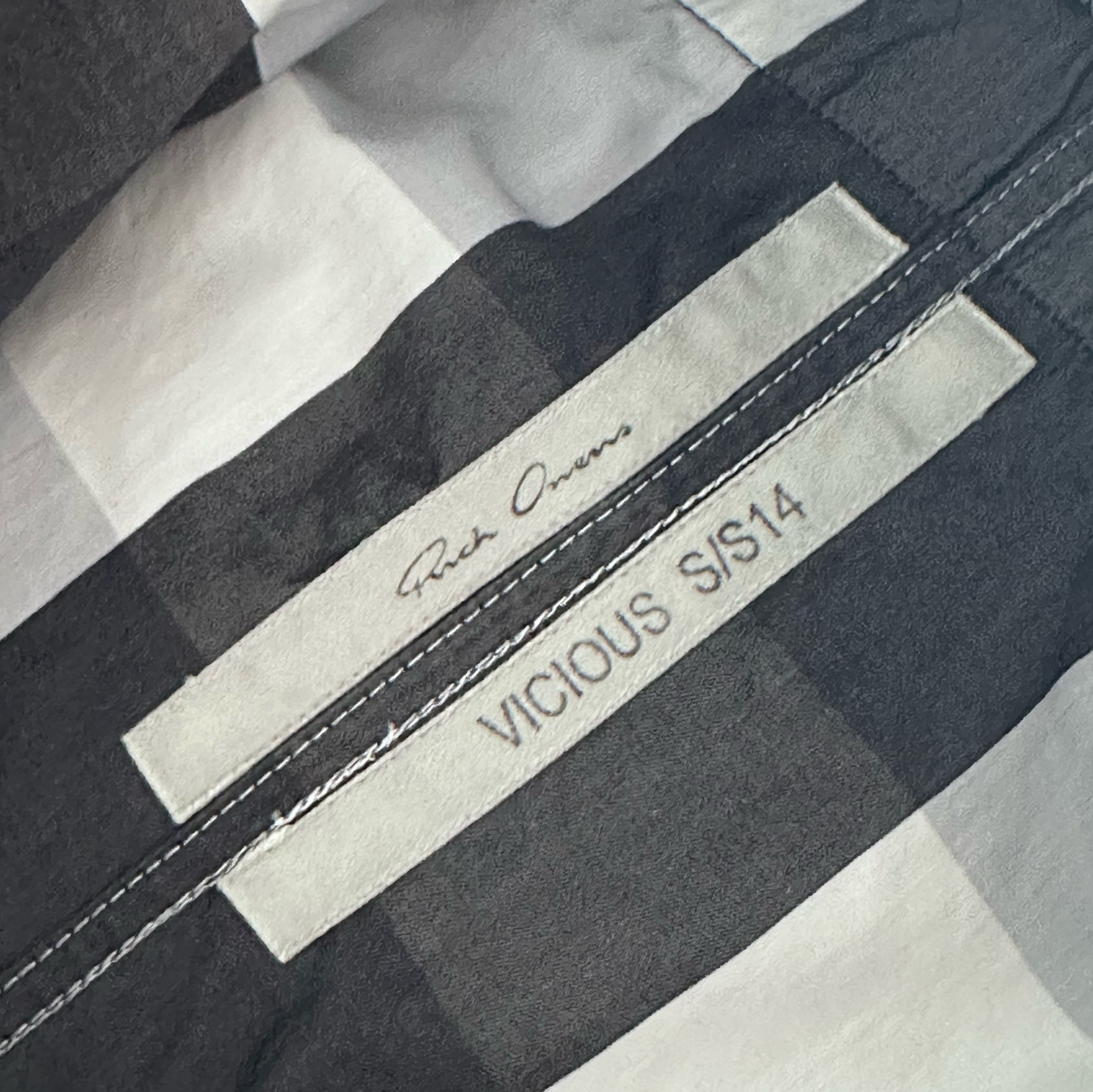 Rick Owens Rick Owens Vicious SS14 Long Sleeve Shirt Size US M / EU 48-50 / 2 - 3 Thumbnail