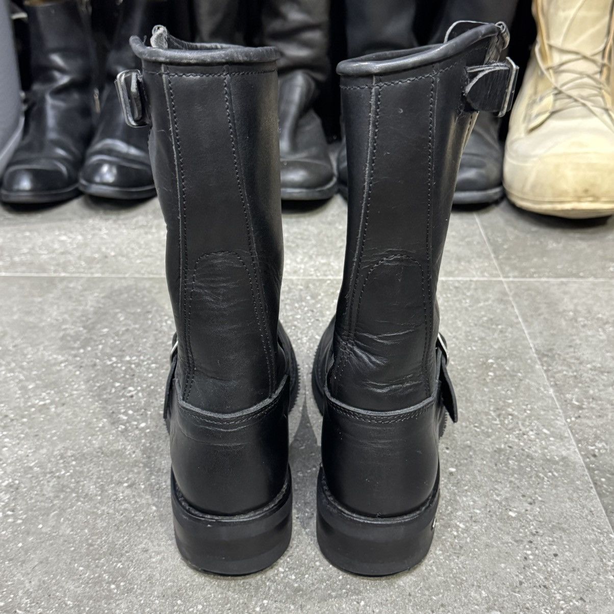 Sendra Sendra Leather Engineer Buckle Boots Size US 7 / IT 37 - 3 Thumbnail