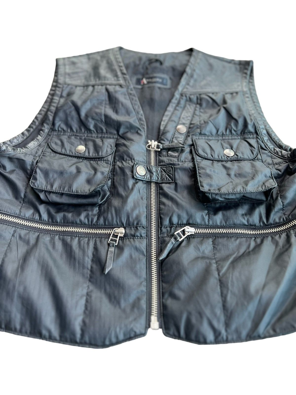 Other 🔥DOPE!!! AC Aujard Tactical Cargo Leather Pocket Strap Vest Size US S / EU 44-46 / 1 - 6 Thumbnail