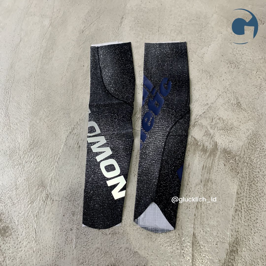 Salomon Salomon, Sleeves x Mental Athletic - Deep Black/White Size ONE SIZE - 2 Thumbnail