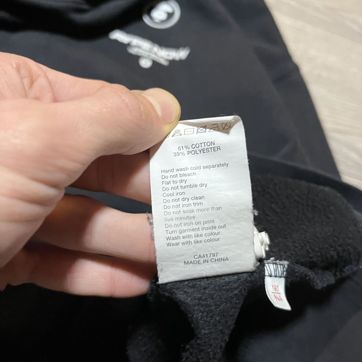 Aape Aape Now Black Hooded Size US L / EU 52-54 / 3 - 10 Thumbnail