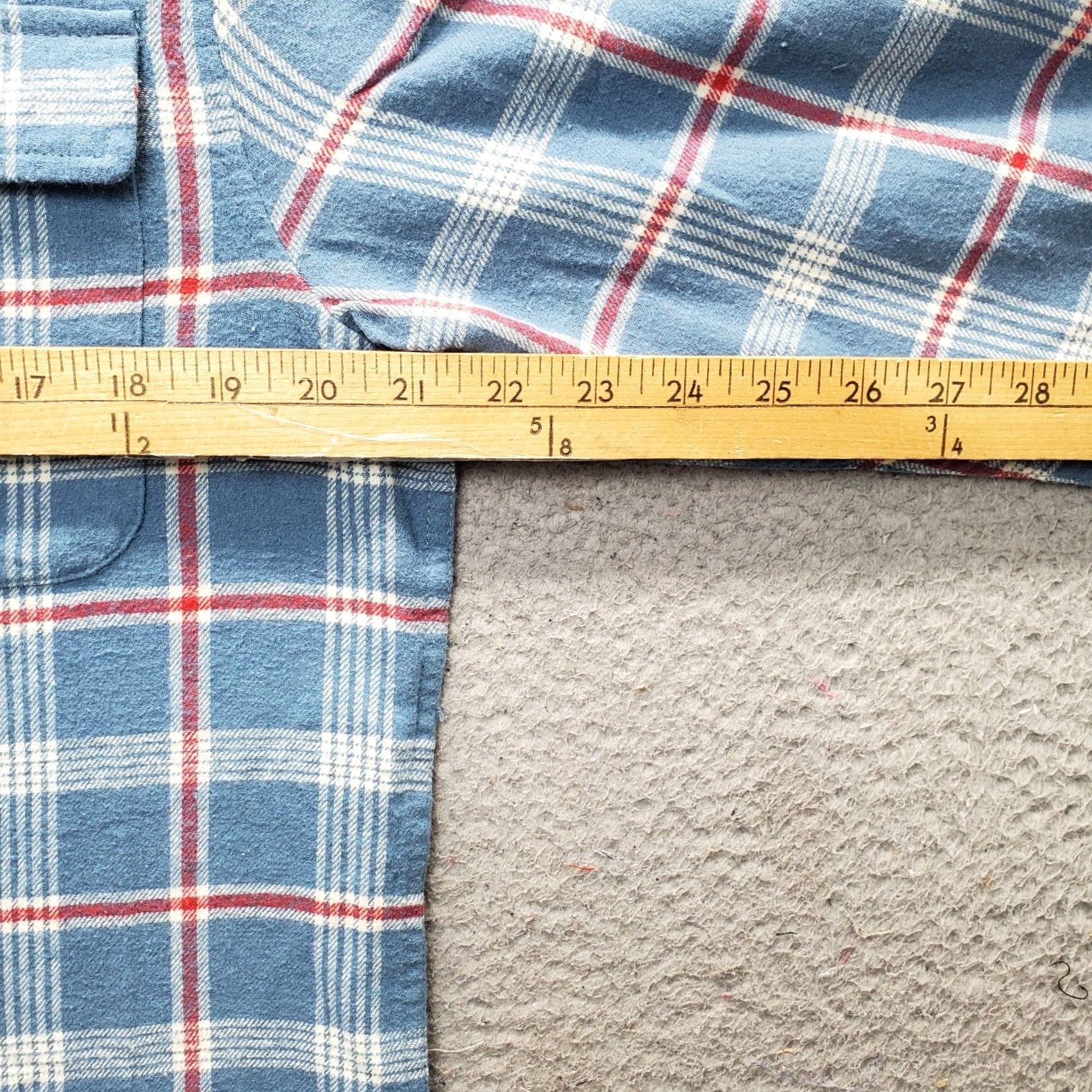 Lucky Brand Lucky Brand Flannel Shirt Mens M Multi Plaid Button-Up Collared Classic Fit Size US M / EU 48-50 / 2 - 4 Thumbnail