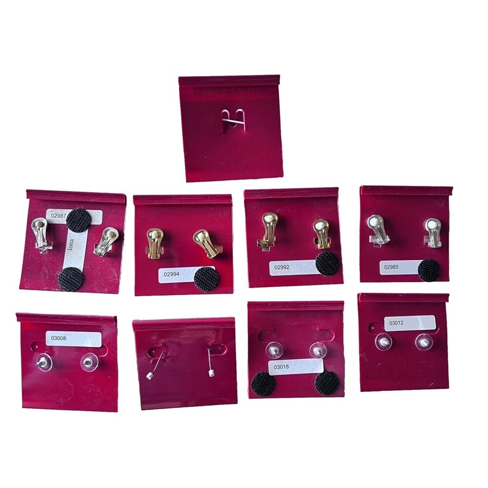 Other Christmas Lot of 11 Pieces 4 Clip-ons, 4 Pierced. 1 Brooch Size ONE SIZE - 2 Thumbnail