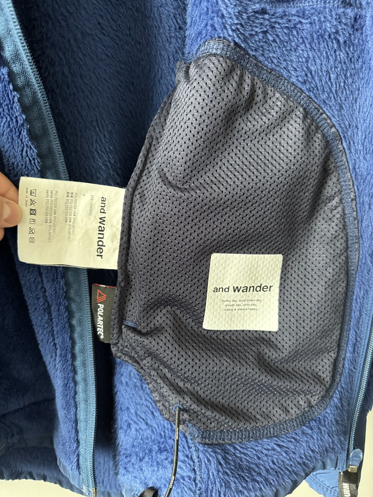 And Wander And Wander Polartec Fleece Jacket Size US L / EU 52-54 / 3 - 5 Thumbnail