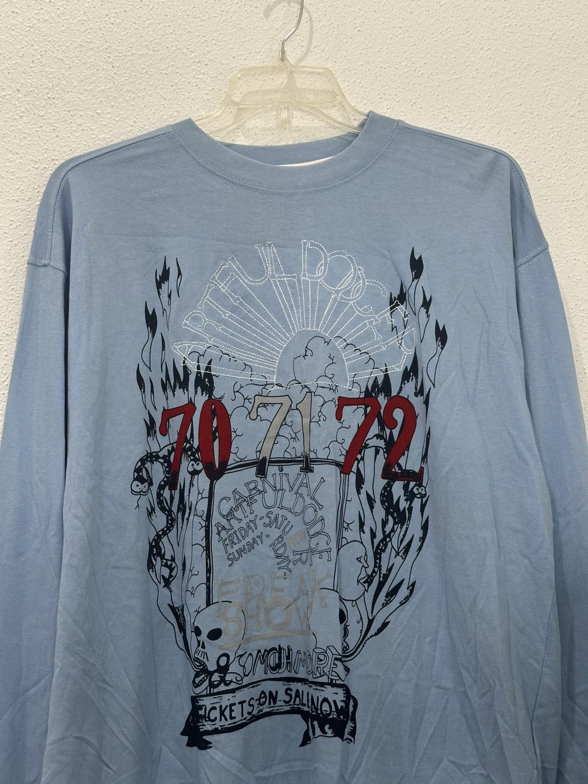 Artful Dodger Artful Dodger Carnival Print/Stitched Y2K L/S Tshirt 5XL Size US XXL / EU 58 / 5 - 2 Thumbnail