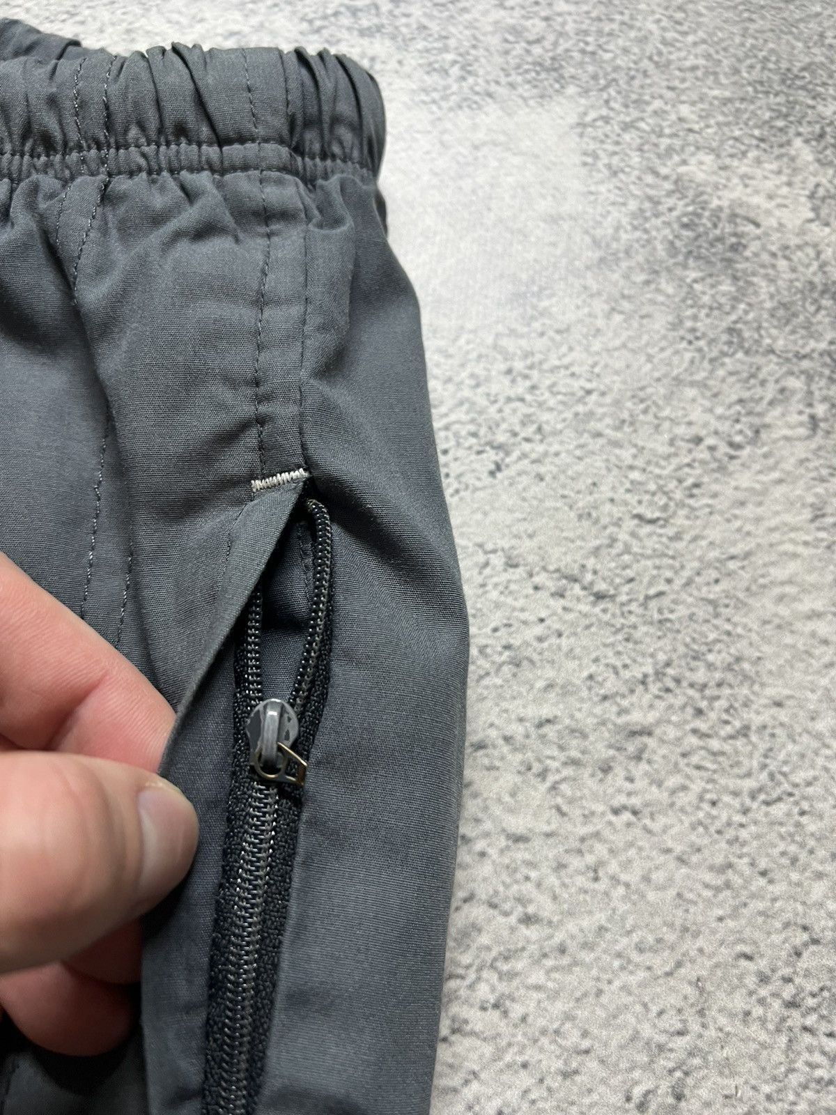 Nike × Vintage Vintage Y2K Nike Nylon Mini Swoosh Faded Pants 00’s Size US 32 / EU 48 - 7 Thumbnail