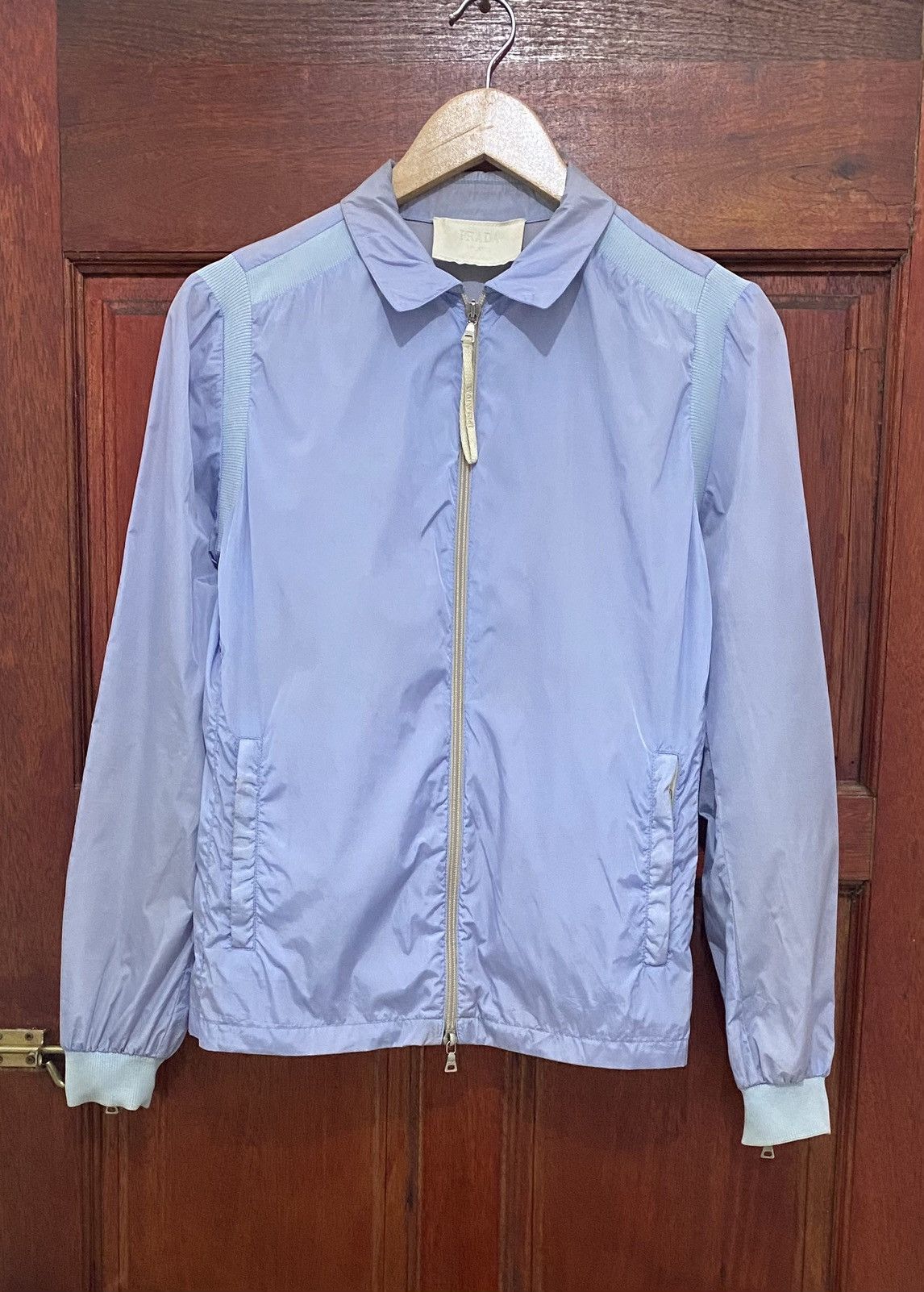 Prada Prada Nylon Jacket Size 40 Made Italy Size S / US 4 / IT 40 - 1 Thumbnail