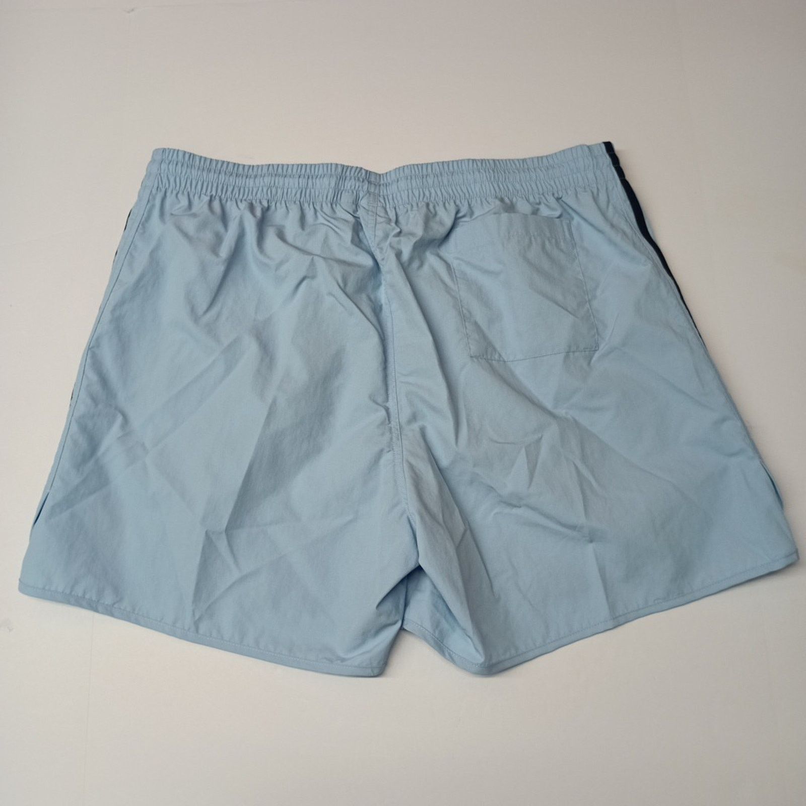 Adidas Adidas Men's Size 2XL Sprinter Shorts Sky Blue Zip Pockets Size US 40 / EU 56 - 6 Thumbnail