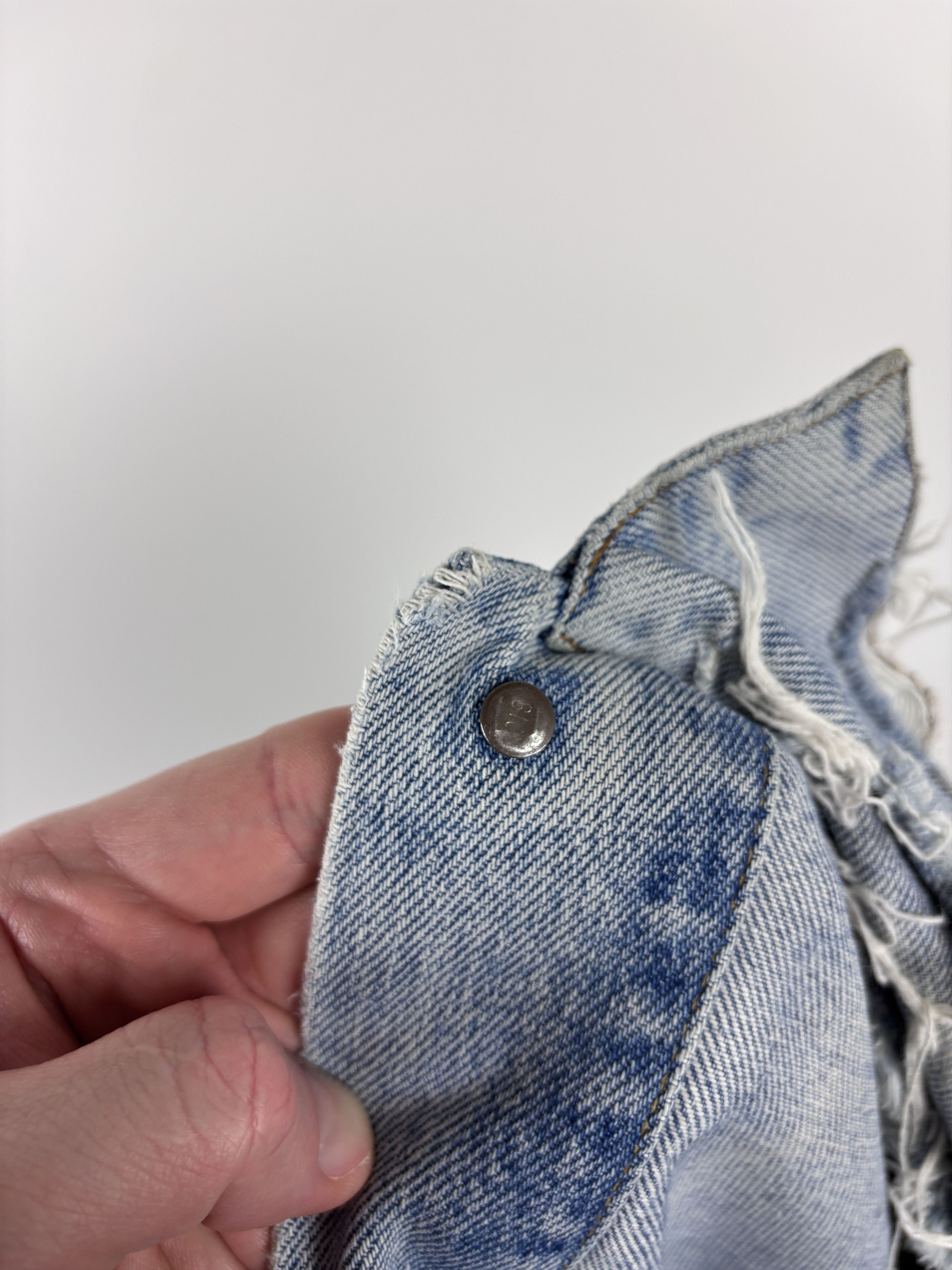 Levi's × Levi's Vintage Clothing Vintage Levis Denim Jacket Jean Trucker Made In USA L Size US L / EU 52-54 / 3 - 9 Thumbnail