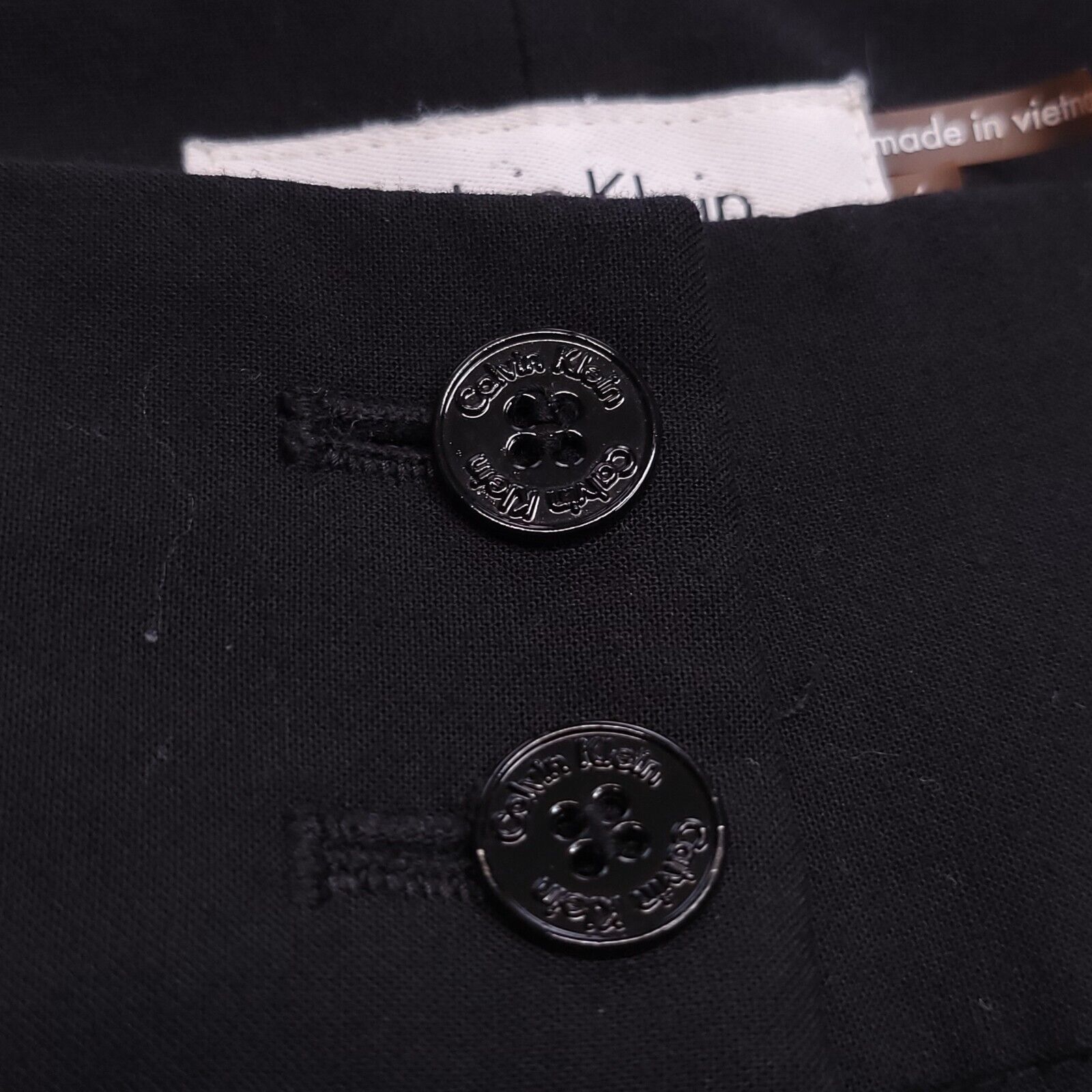 Calvin Klein Calvin Klein Casual Button Dark Wash Pants Womens Size 4 Size 30" / US 8 / IT 44 - 6 Thumbnail