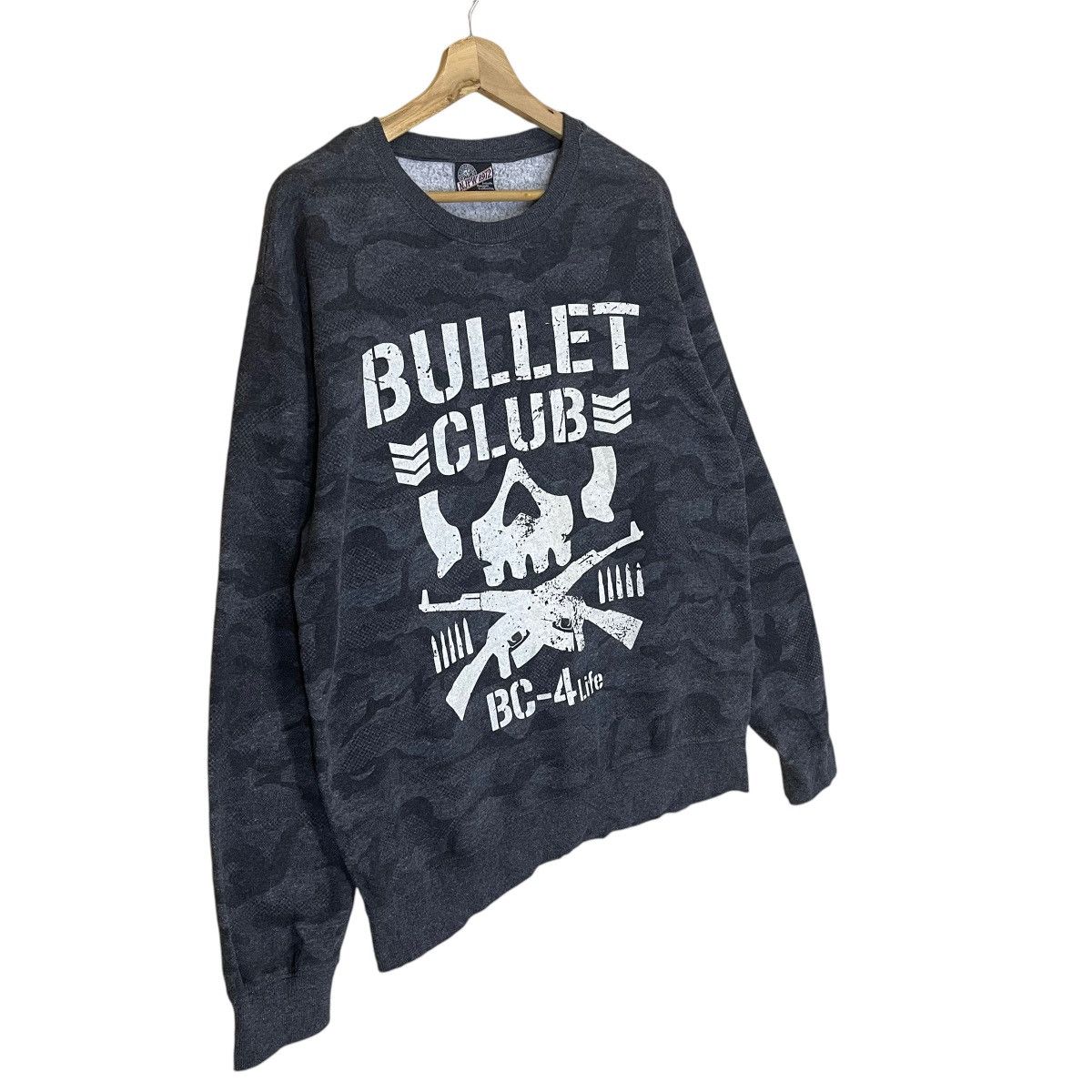Japanese Brand × Vintage New Japan Pro Wrestling Crewneck Sweatshirt Size US L / EU 52-54 / 3 - 2 Thumbnail
