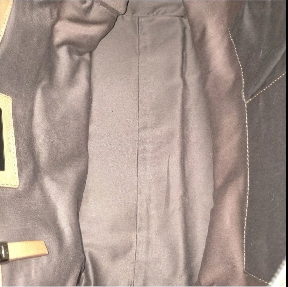 Jil Sander Jil Sander Made in Italy Tan Leather Structured Tote Bag‎ Size ONE SIZE - 7 Thumbnail