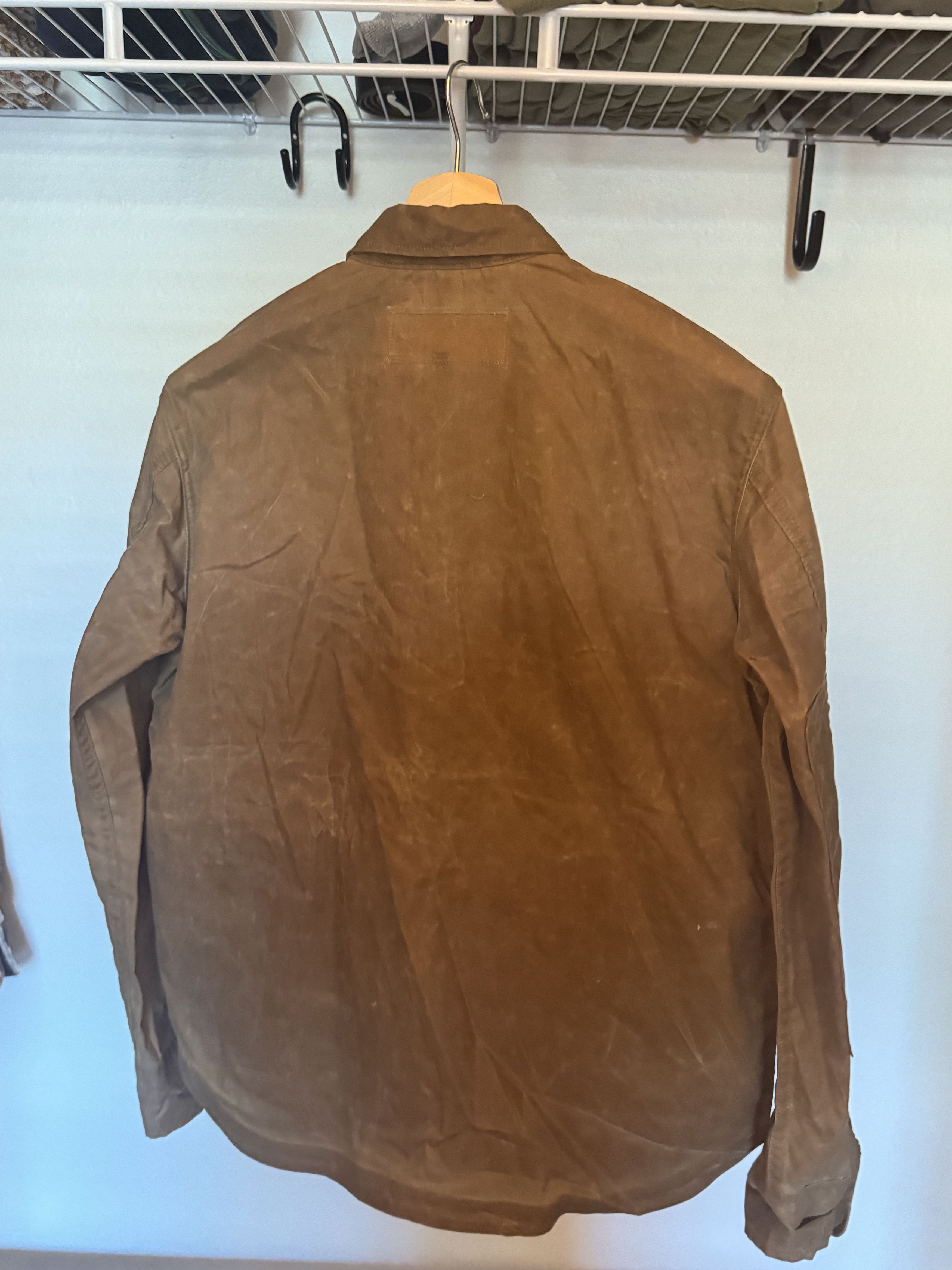 Rogue Territory Patrol Shirt Waxed - Tan Size US M / EU 48-50 / 2 - 2 Thumbnail