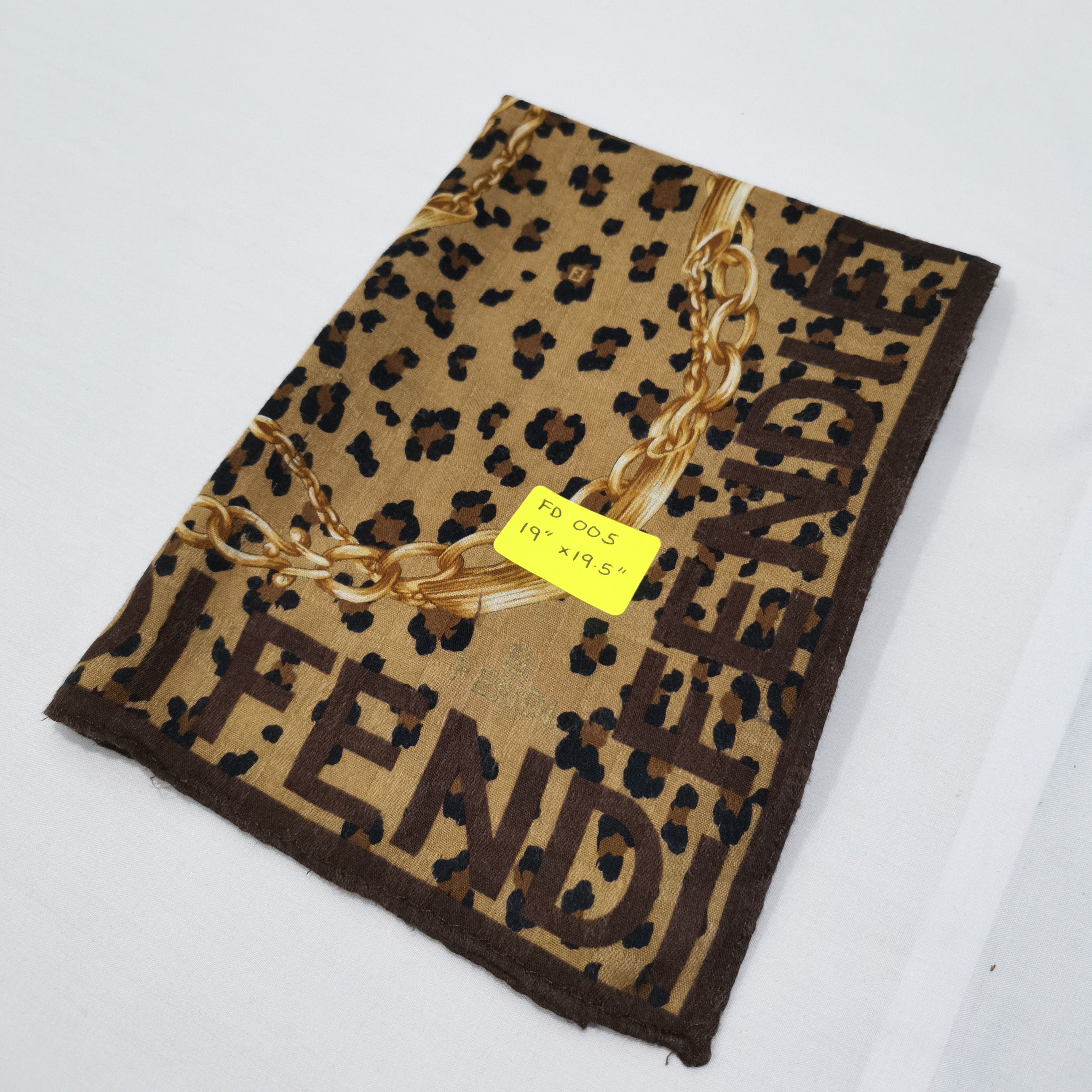 Fendi FENDI HANDKERCHIEF Size ONE SIZE - 5 Thumbnail