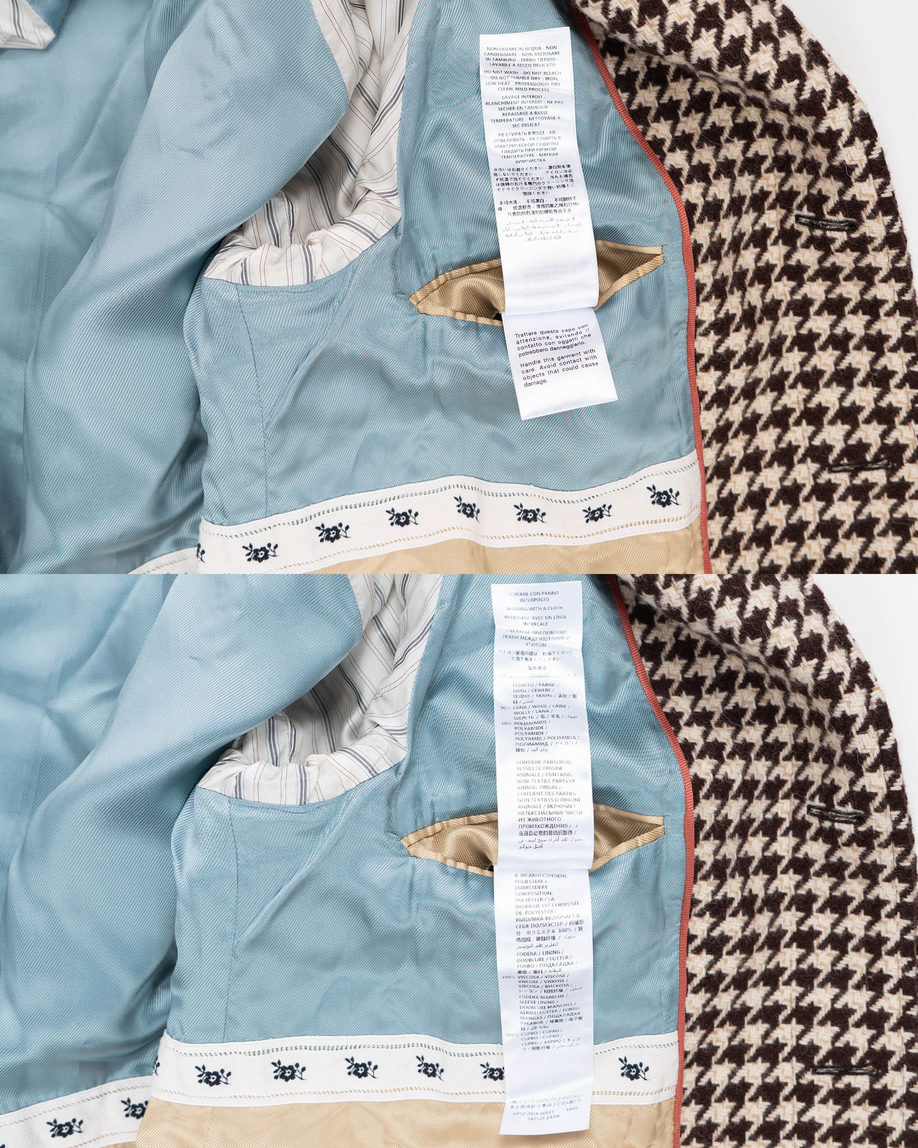 Gucci × New York Yankees NY Yankees Houndstooth Coat (FW18) Size US M / EU 48-50 / 2 - 8 Thumbnail