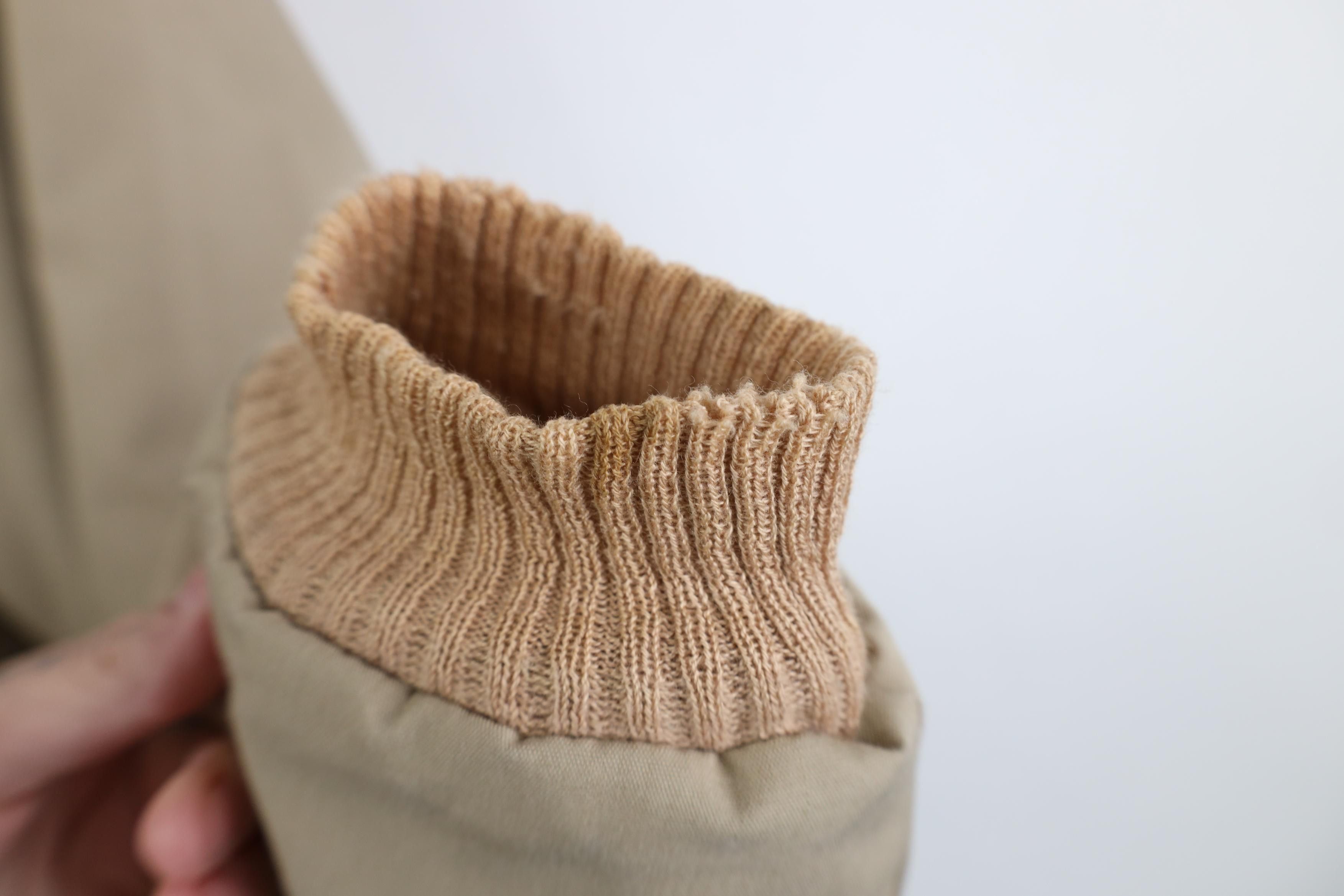 Vintage Vintage 70s Streetwear Fleece Lined Bomber Jacket Beige USA Size US XXL / EU 58 / 5 - 9 Thumbnail