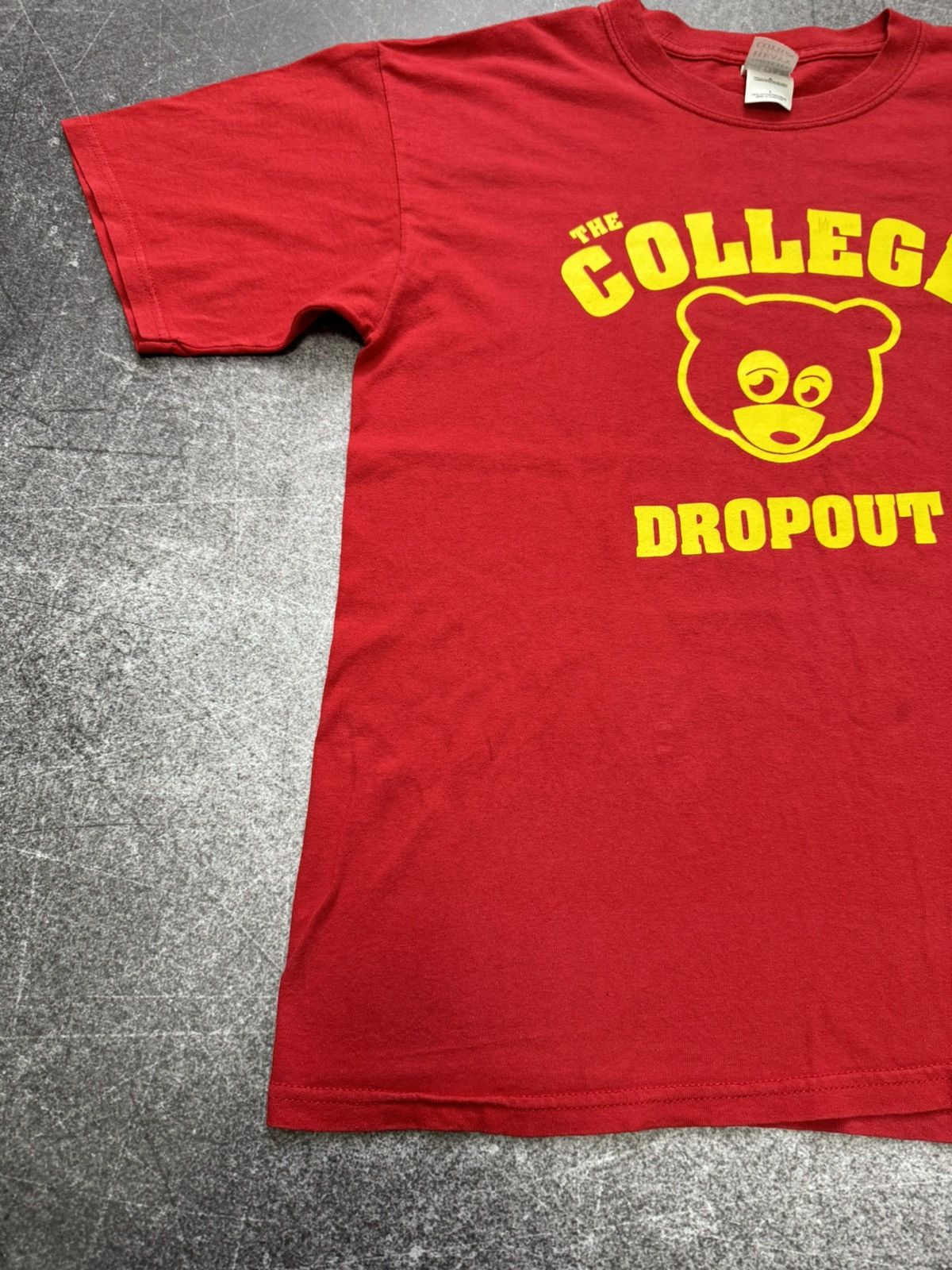 Band Tees × Rap Tees × Vintage The College Dropout 2004 Promo Shirt Kanye West Yeezus Size US L / EU 52-54 / 3 - 5 Thumbnail