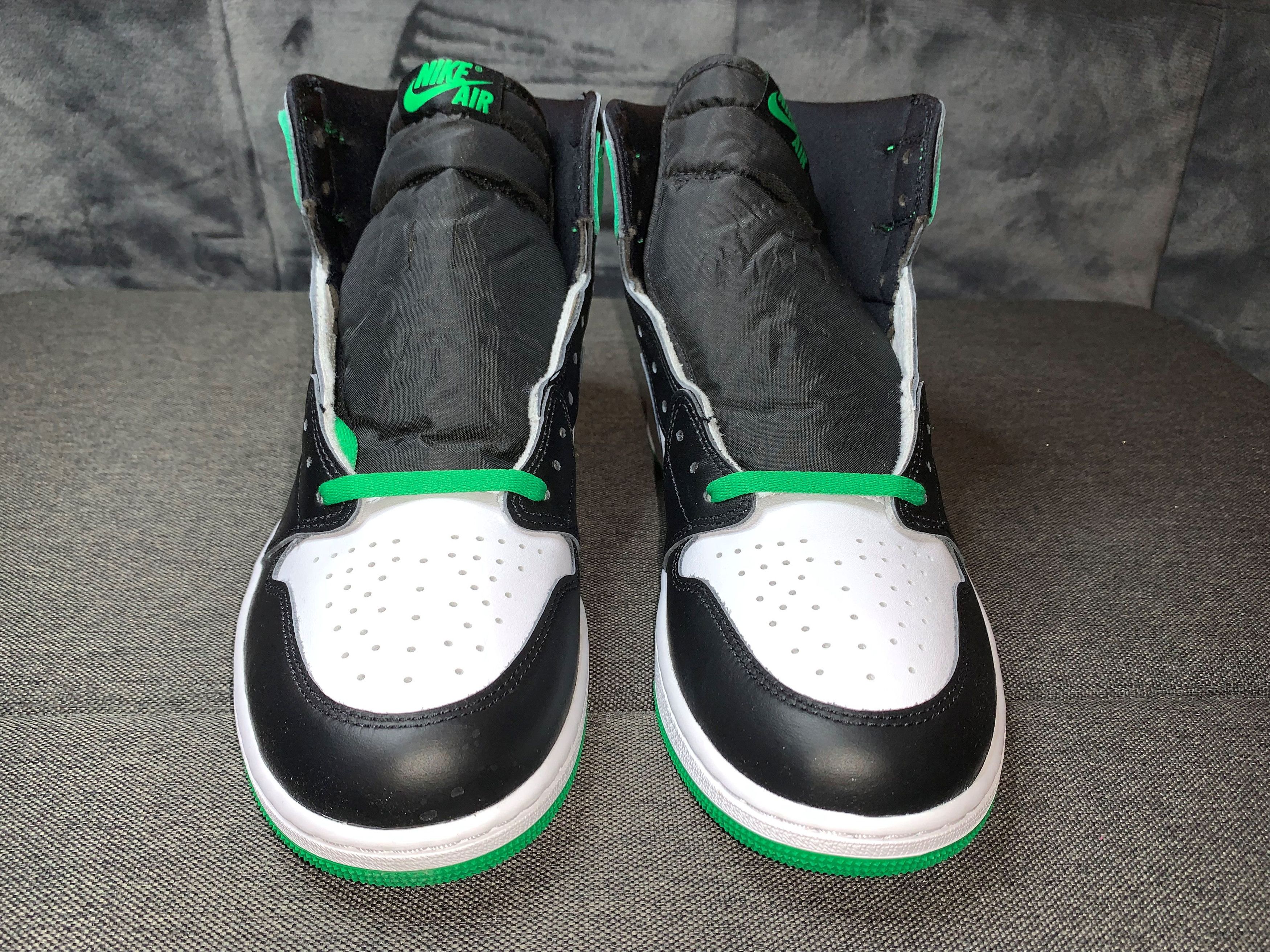 Jordan Brand Nike Air Jordan 1 Retro High OG Lucky Green DZ5485-031 Size US 13 / EU 46 - 7 Thumbnail