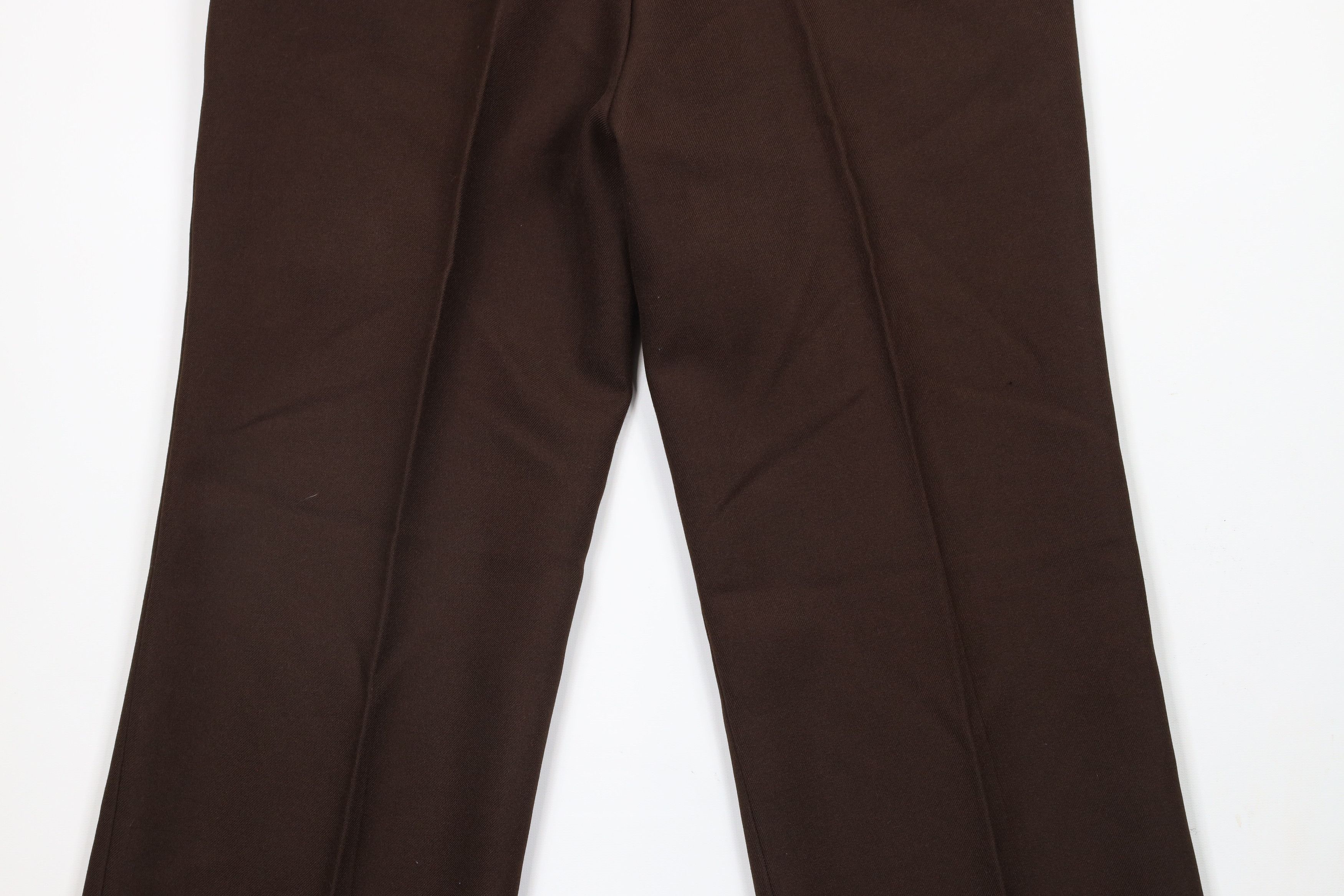 Vintage Vintage 70s Streetwear Bell Bottoms Chino Pants Brown USA Size US 34 / EU 50 - 9 Thumbnail