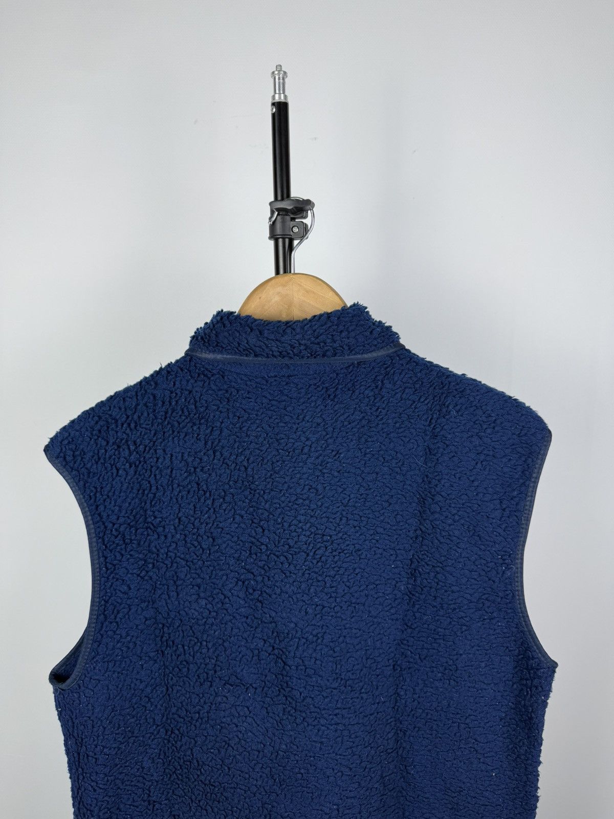 Helly Hansen × Vintage 80s Vintage Helly Hansen Blue Full Zip Fleece Sherpa Vest Size US S / EU 44-46 / 1 - 5 Thumbnail