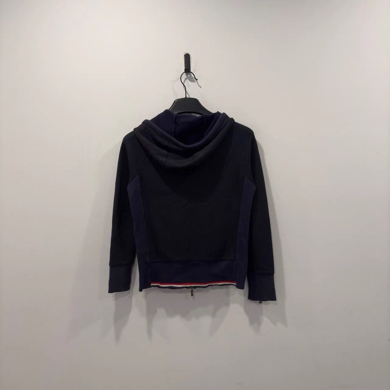 Thom Browne Thom Browne Waffle Zip Sweatshirt K28 Size US XXS / EU 40 - 1 Thumbnail