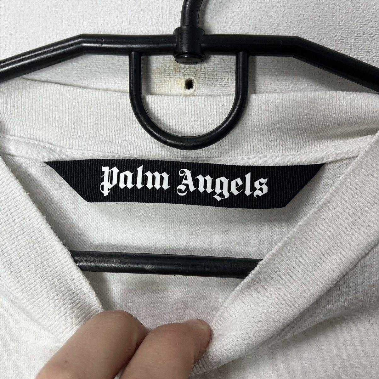 Palm Angels Palm Angels T-Shirt Big Logo White Size US XL / EU 56 / 4 - 7 Thumbnail