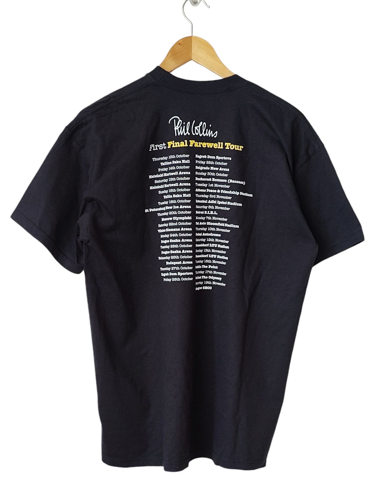 Band Tees Phil Collins First Final Farewell Tour VTG Vintage tshirt Size US L / EU 52-54 / 3 - 4 Thumbnail