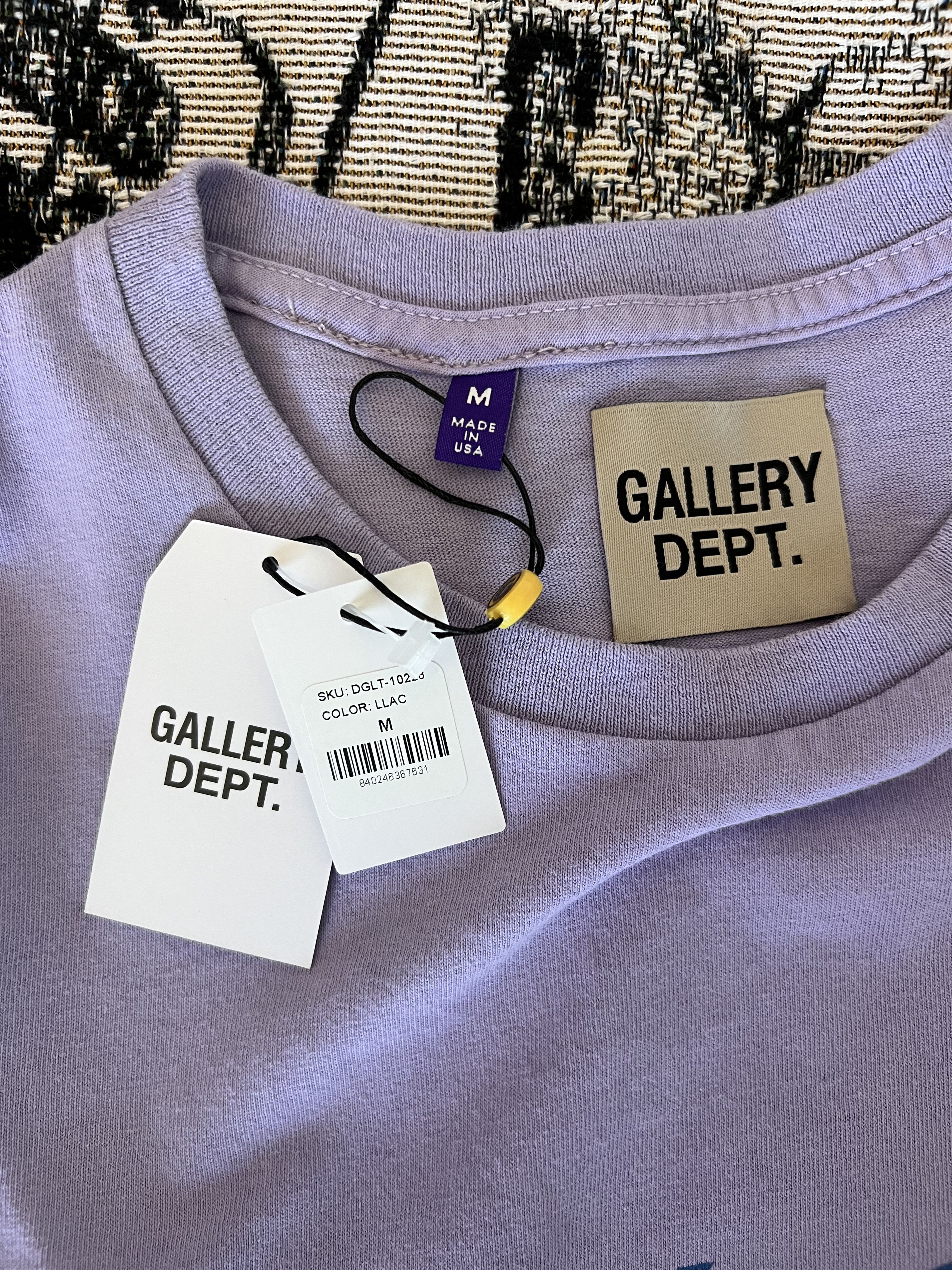 Gallery Dept. Gallery Dept Gym Logo Tee in Lilac Size US M / EU 48-50 / 2 - 8 Thumbnail