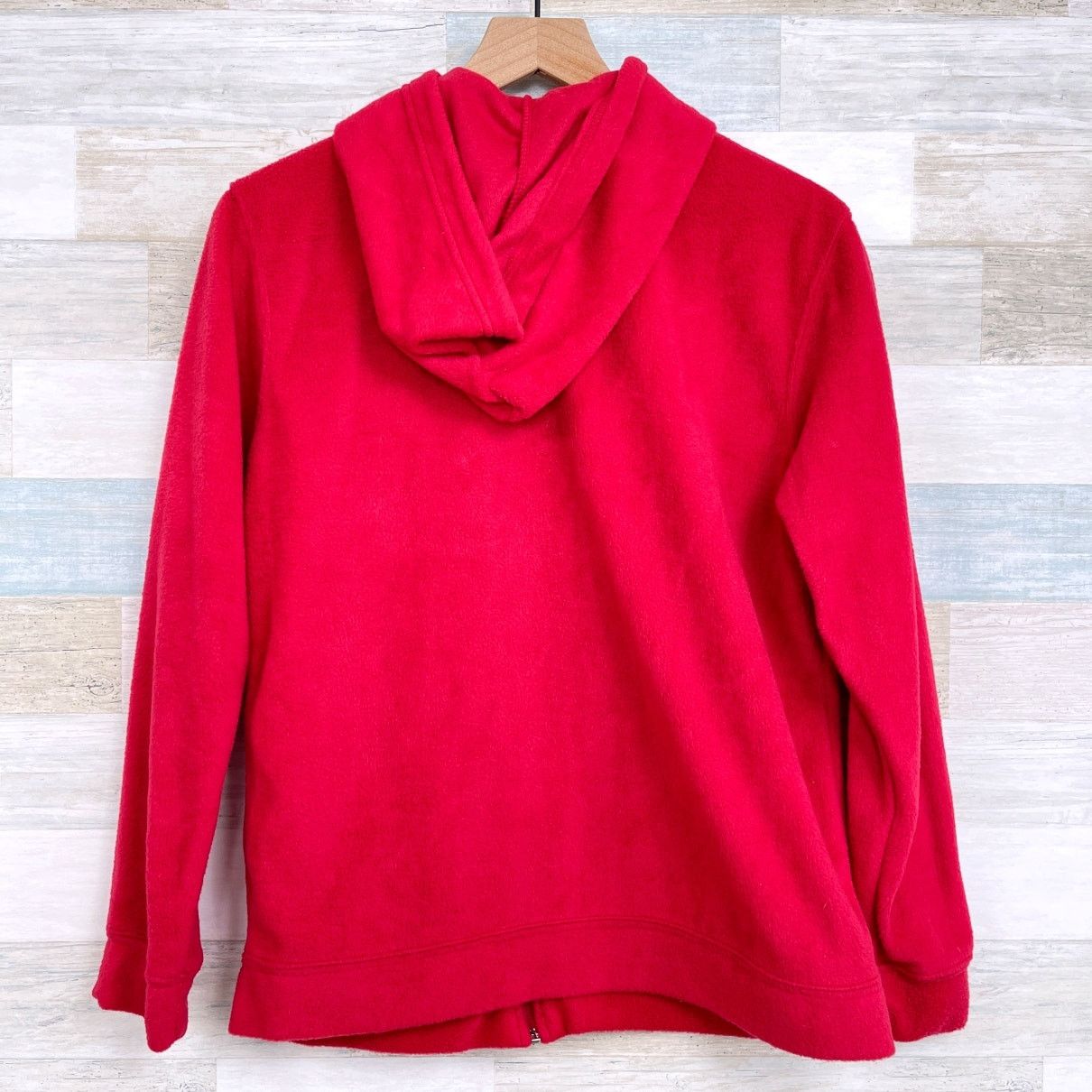 Disney Disney Mickey Fleece Hooded Zip Jacket Red Kangaroo Womens S Size S / US 4 / IT 40 - 4 Thumbnail