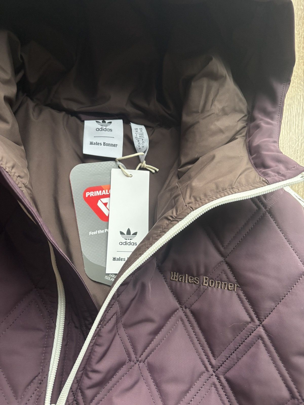 Adidas × Wales Bonner Adidas x Wales Bonner Quilted Jacket – 3 Stripes, Vintage Size US M / EU 48-50 / 2 - 4 Thumbnail