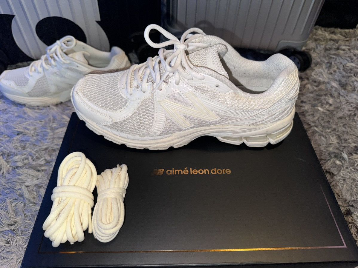 Aime Leon Dore × New Balance Aime Leon Dore X New balance 860v2 white Size US 9 / EU 42 - 9 Thumbnail