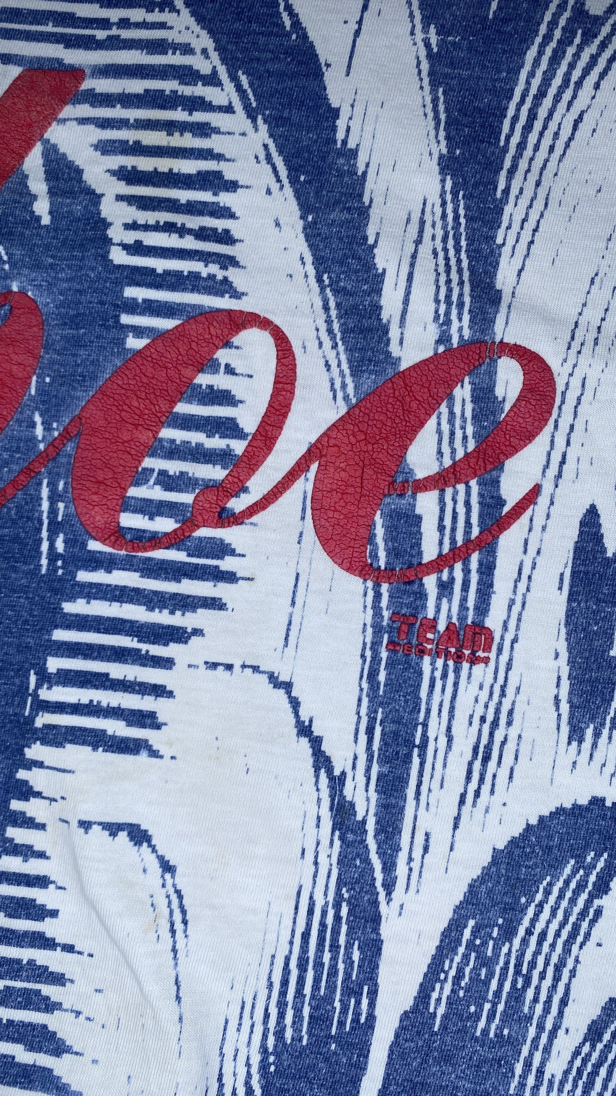 Vintage Vintage 90s Tahoe All Over Print Team Edition Tee USA Size US M / EU 48-50 / 2 - 3 Thumbnail